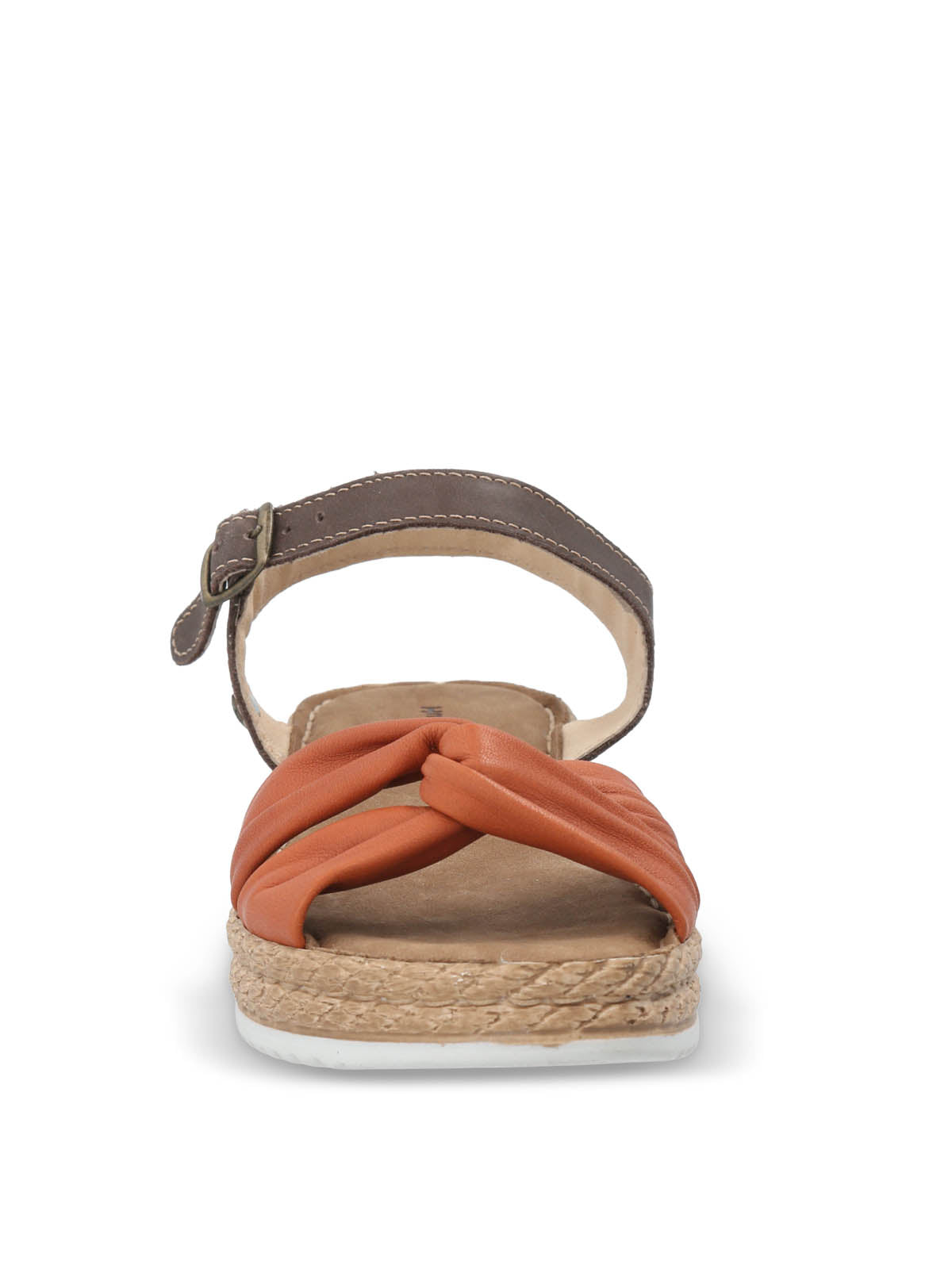 Sandalia Cuero Mujer Cepina Terracota