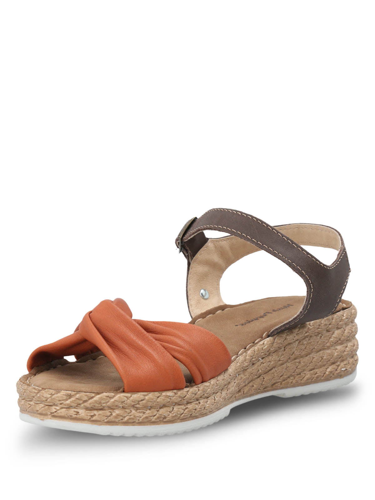 Sandalia Cuero Mujer Cepina Terracota