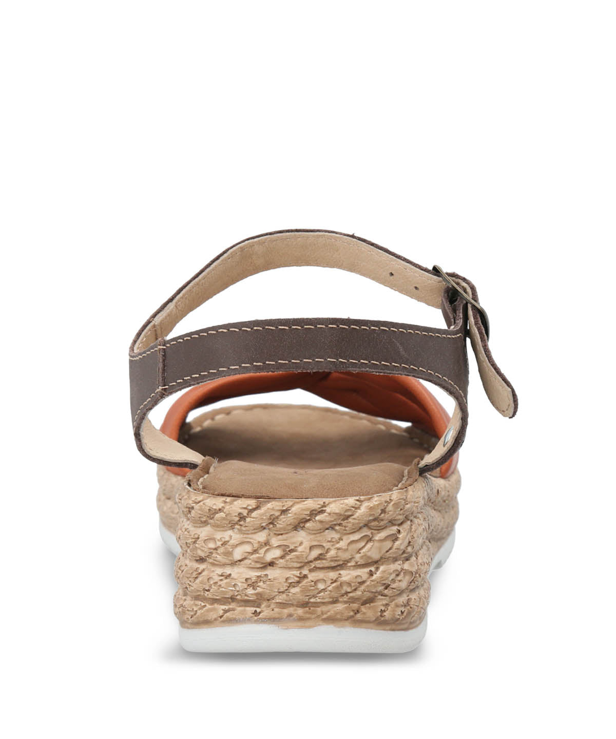 Sandalia Cuero Mujer Cepina Terracota