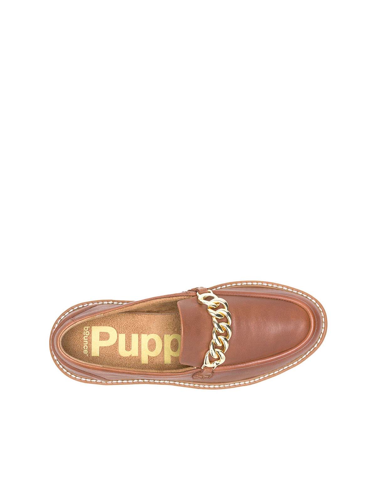 Mocasin Cuero Mujer Jodie Bit Café