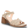 Sandalia Cuero Mujer Pastore Beige