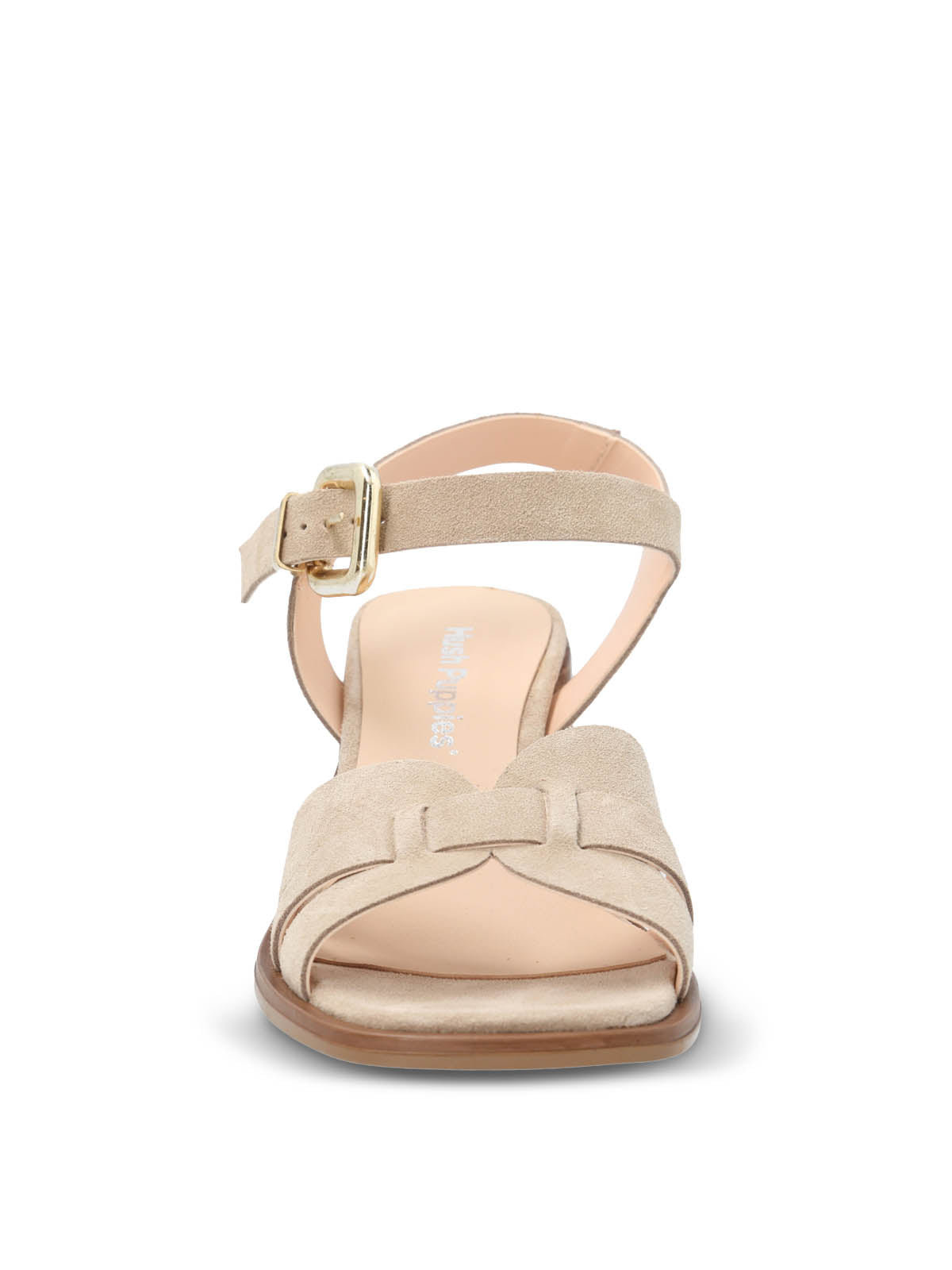 Sandalia Cuero Mujer Pastore Beige