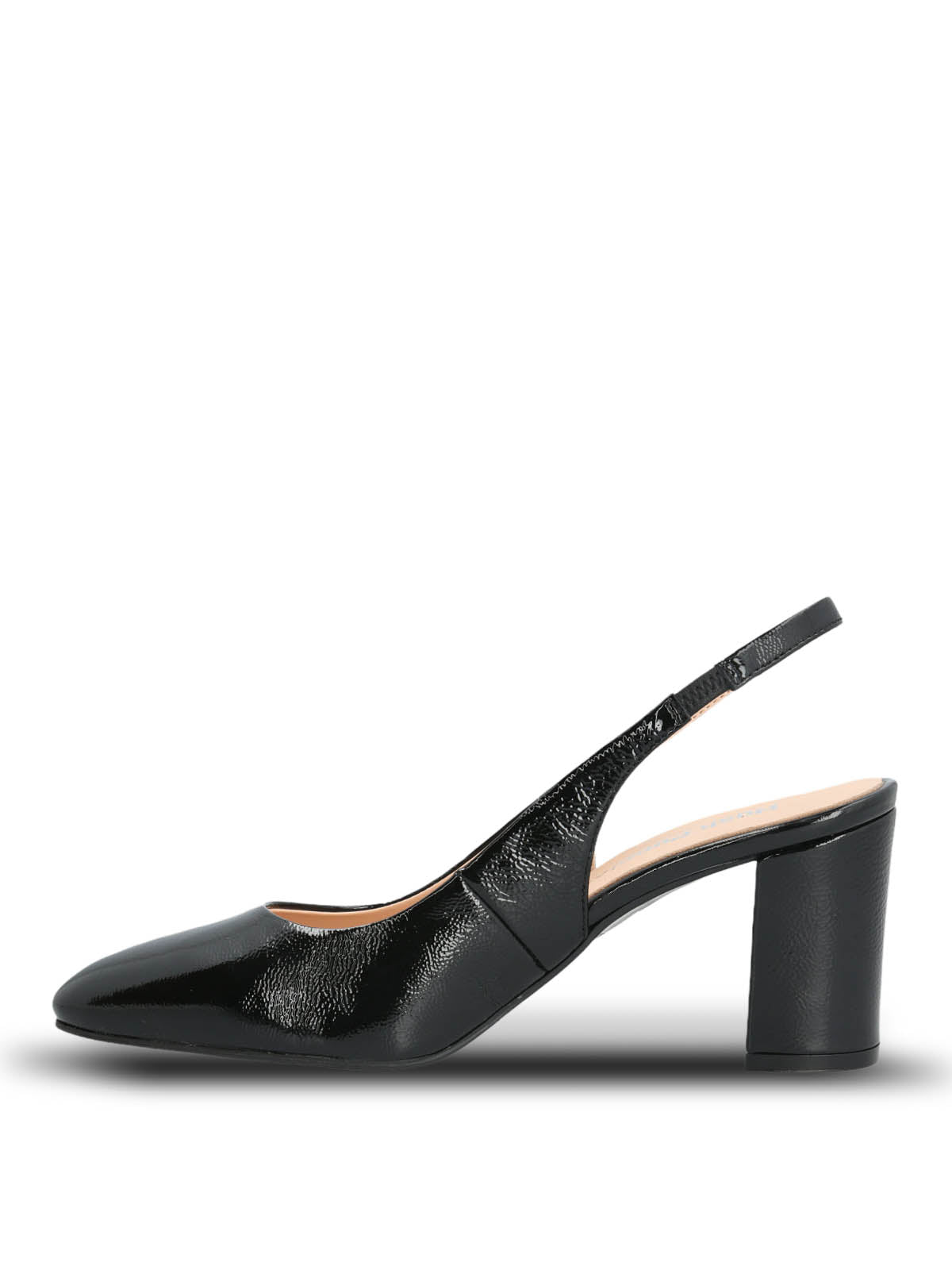 Zapato Vestir Cuero Mujer Temu Negro