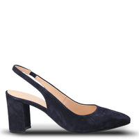 Zapato Vestir Cuero Mujer Temu Azul Oscuro | Hush Puppies