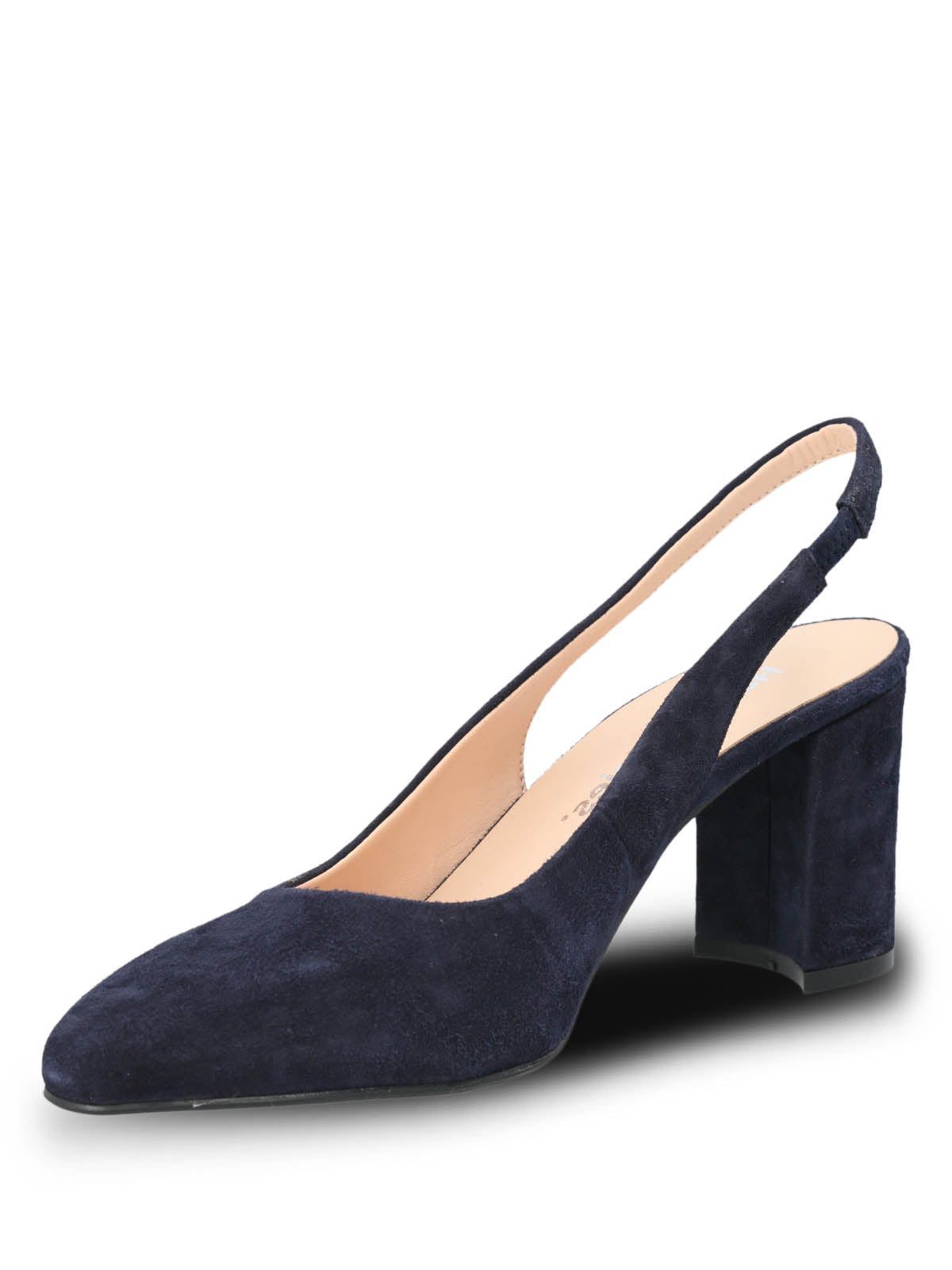Zapato Vestir Cuero Mujer Temu Azul Oscuro | Hush Puppies