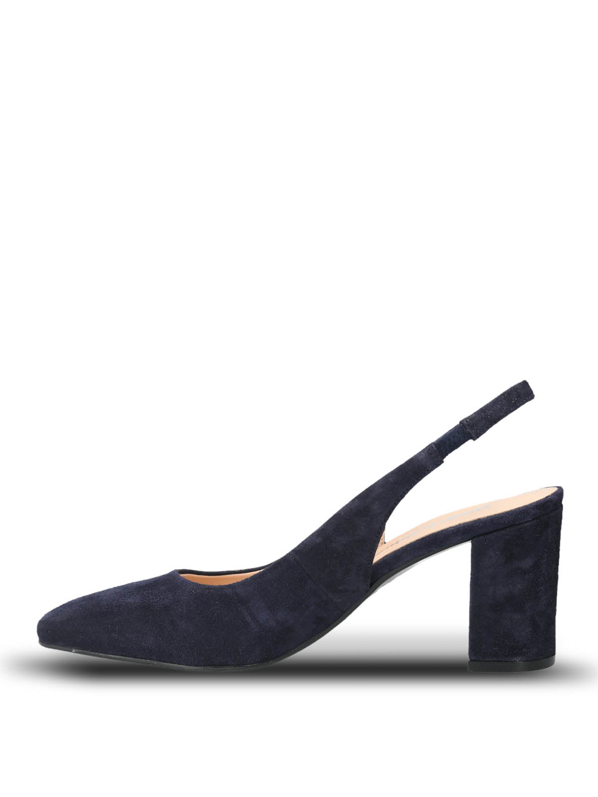 Zapato Vestir Cuero Mujer Temu Azul Oscuro | Hush Puppies