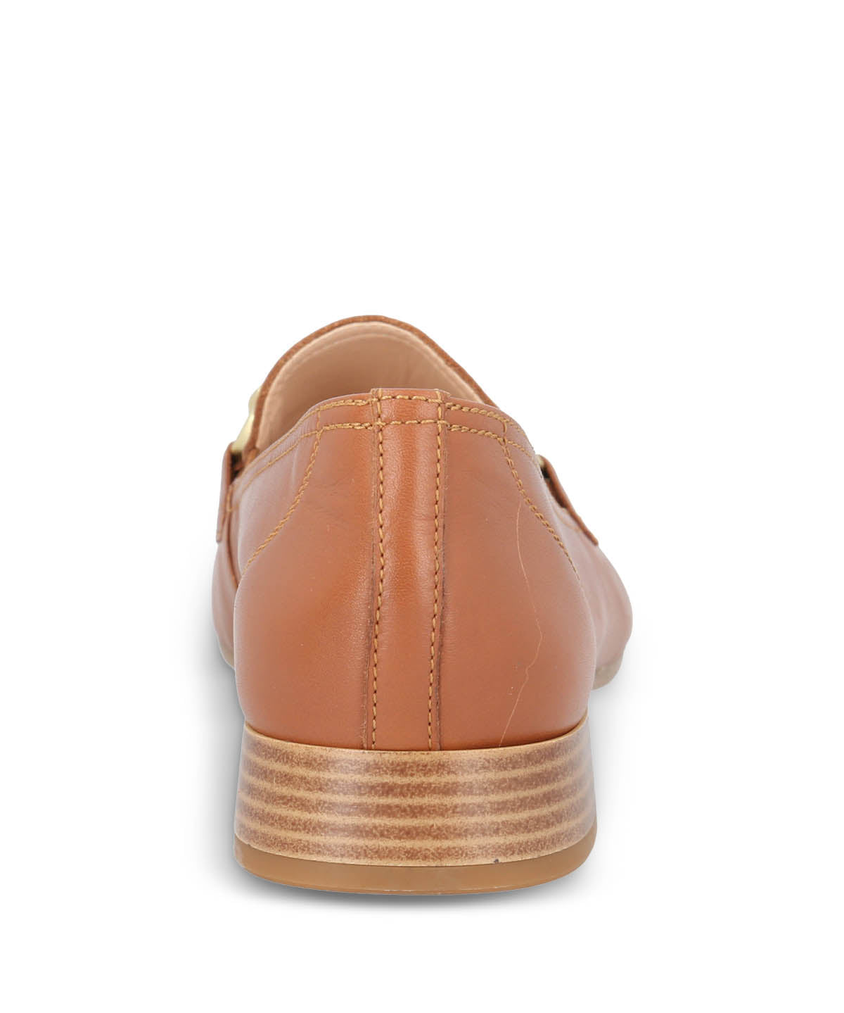 Mocasin Cuero Mujer Pasturo Café Claro