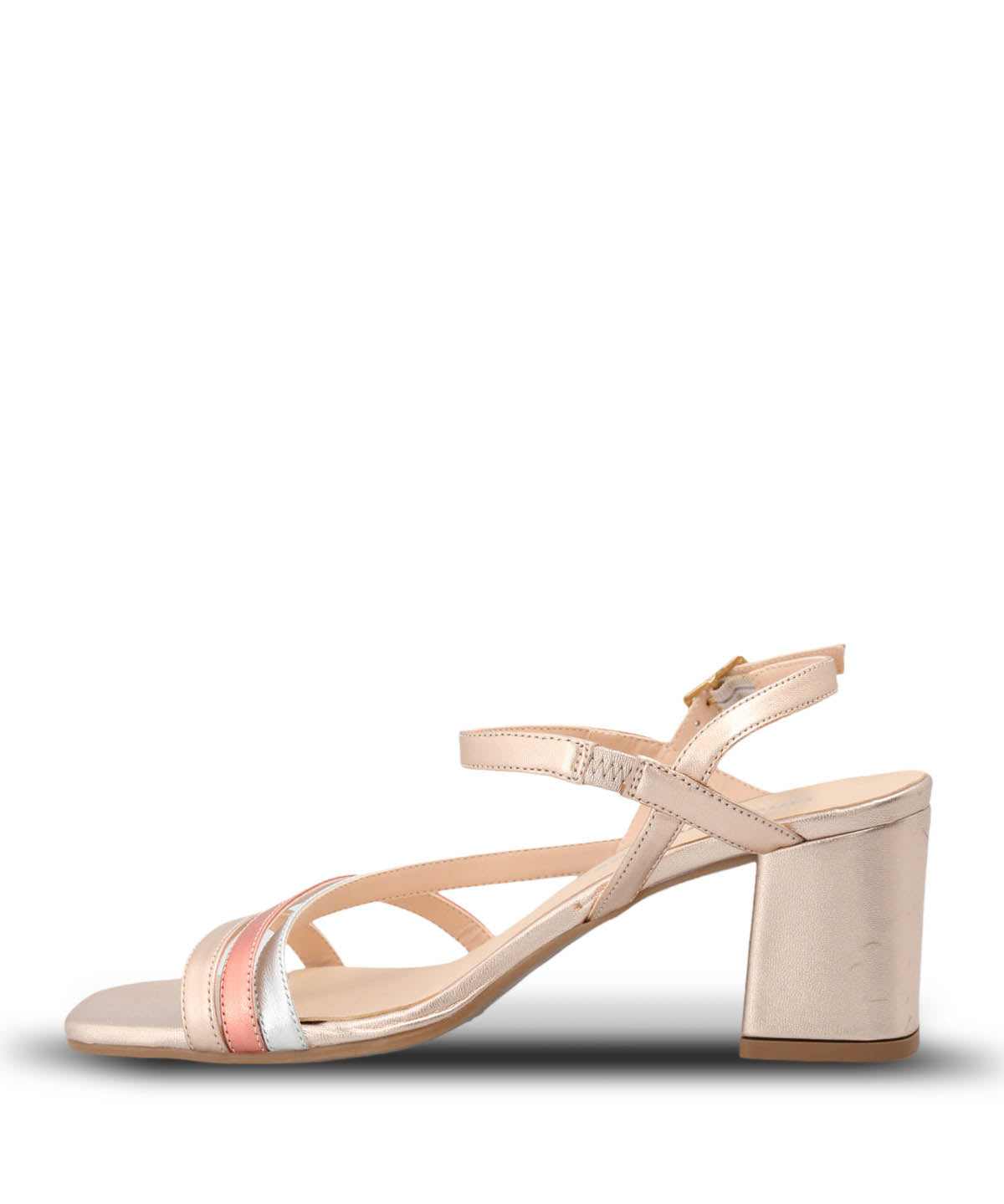 Sandalia Vestir Cuero Mujer Nicolo Rosa