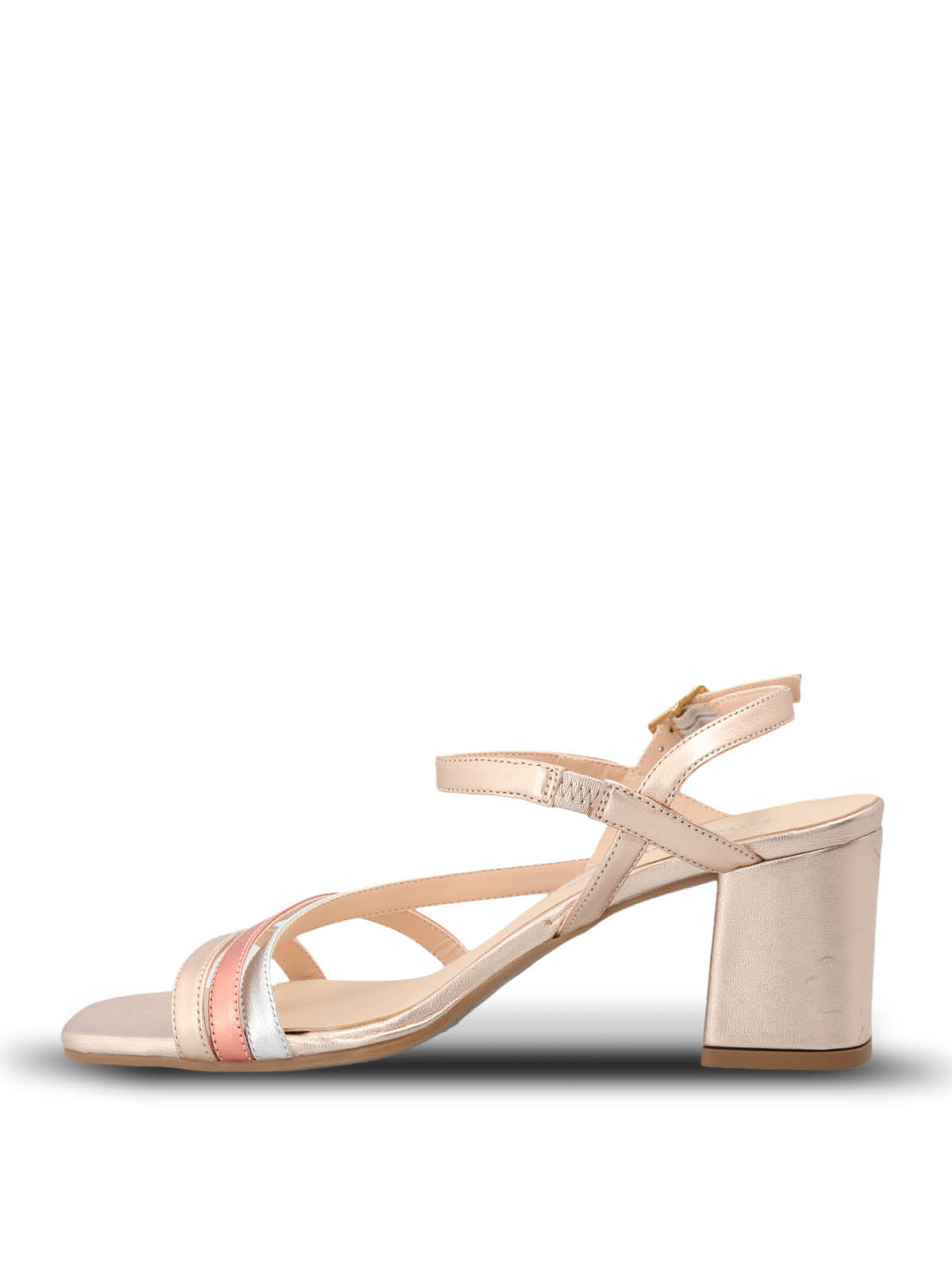 Sandalia Vestir Cuero Mujer Nicolo Rosa