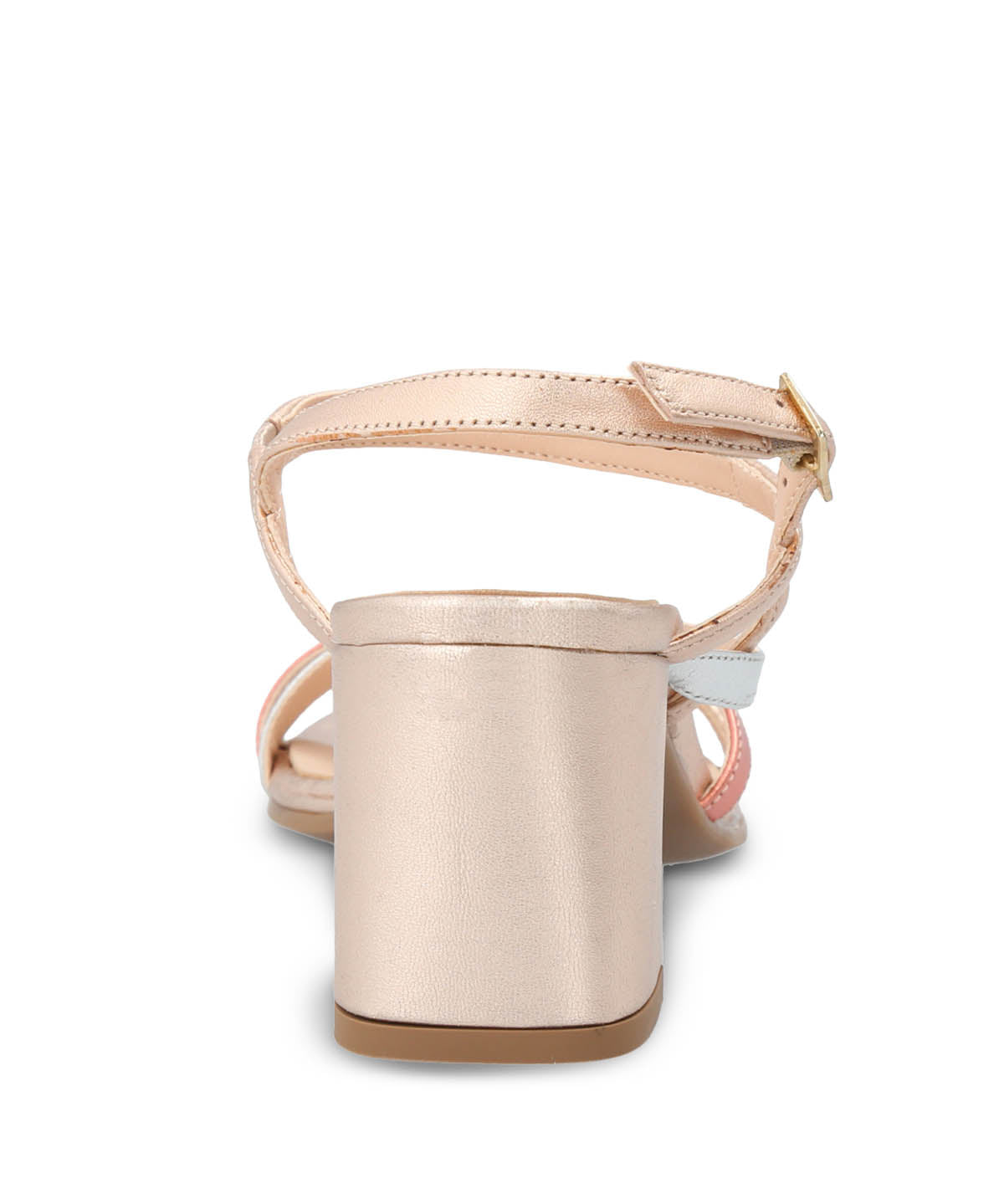 Sandalia Vestir Cuero Mujer Nicolo Rosa