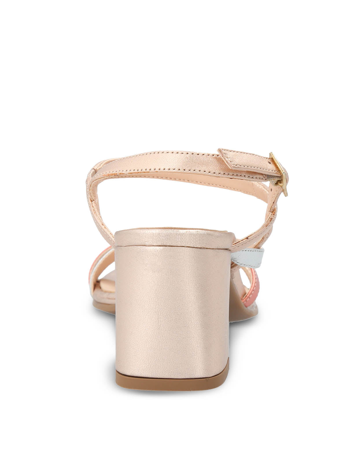 Sandalia Vestir Cuero Mujer Nicolo Rosa