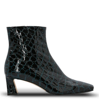 Botin Brunate Cuero Mujer Ginna Verde Hush Puppies | Hush Puppies