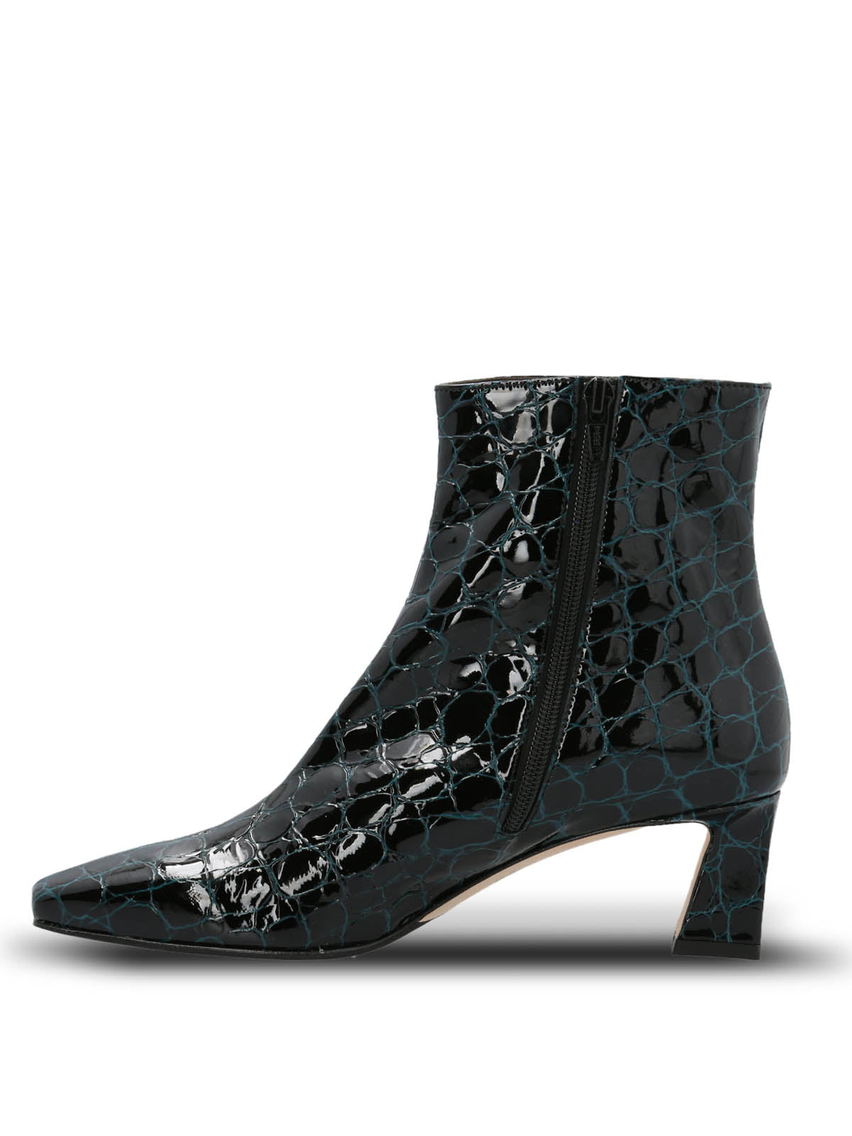 Botin Brunate Cuero Mujer Ginna Verde Hush Puppies | Hush Puppies