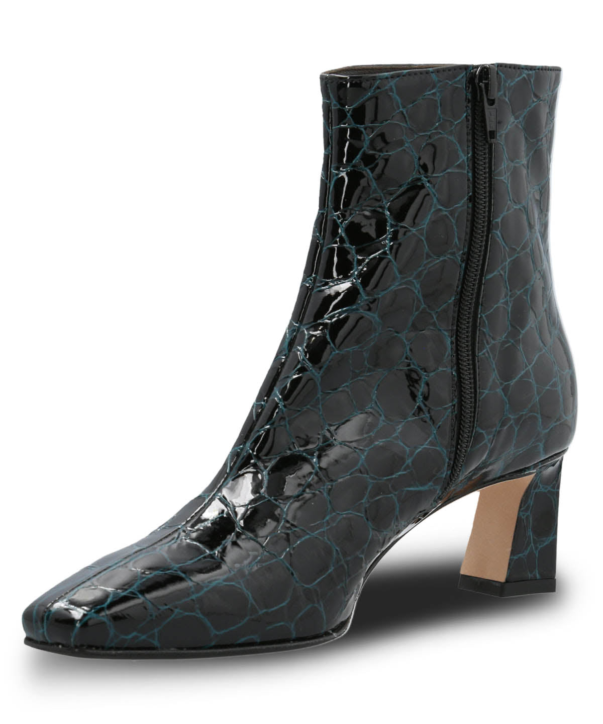 Botin Brunate Cuero Mujer Ginna Verde Hush Puppies | Hush Puppies