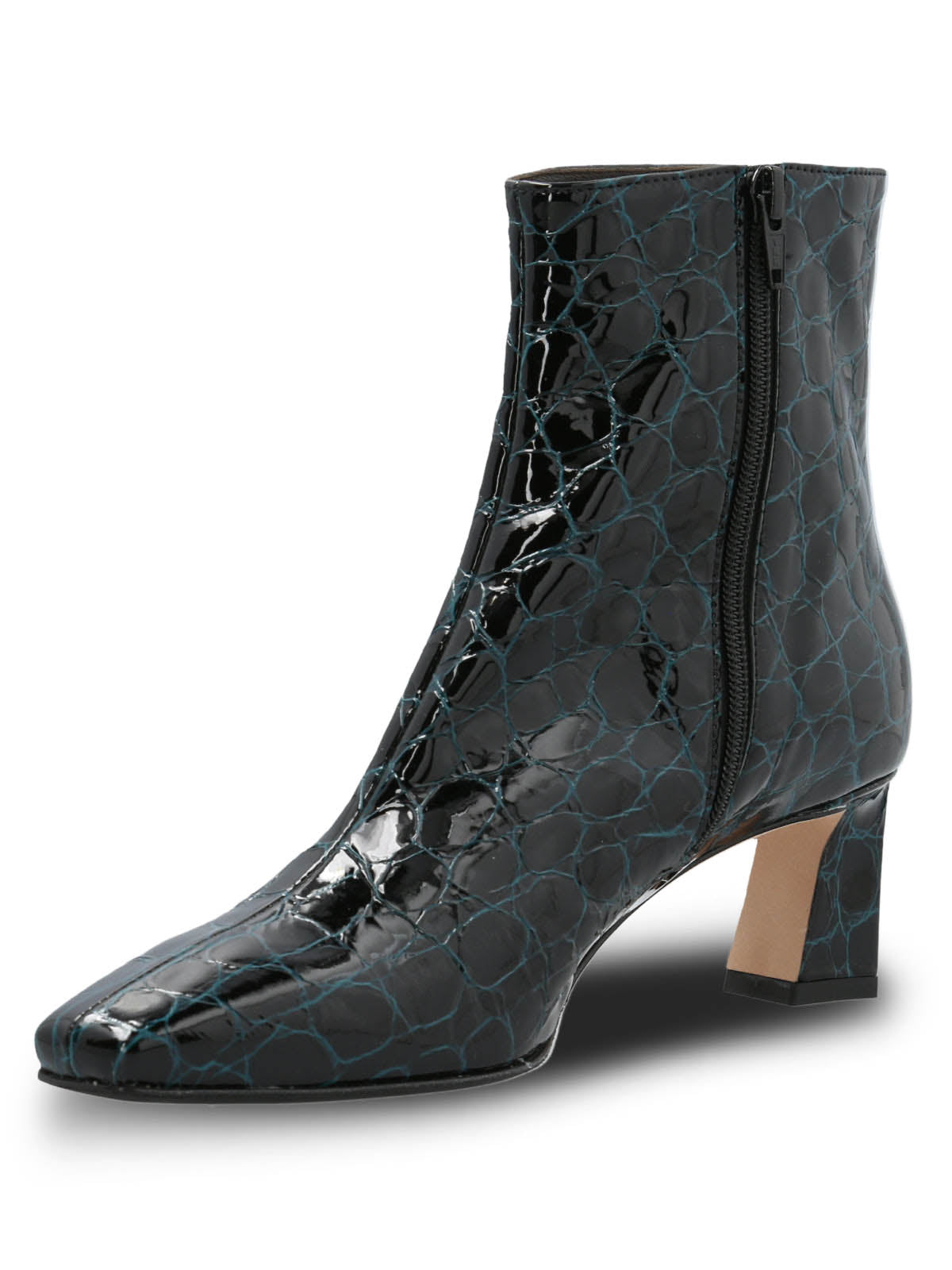 Botin Brunate Cuero Mujer Ginna Verde Hush Puppies | Hush Puppies