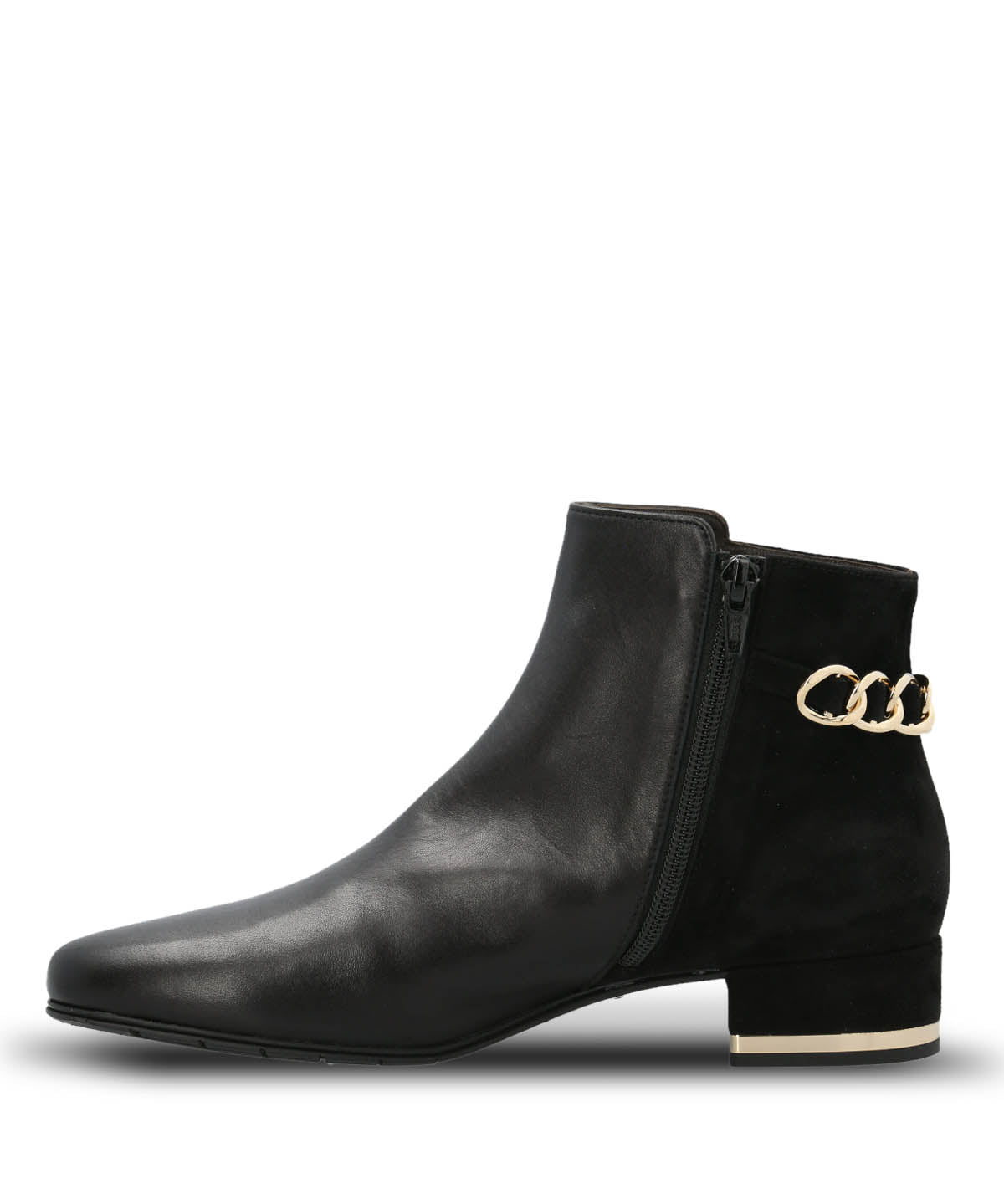 Botin Brunate Cuero Mujer Alesandra Negro Hush Puppies