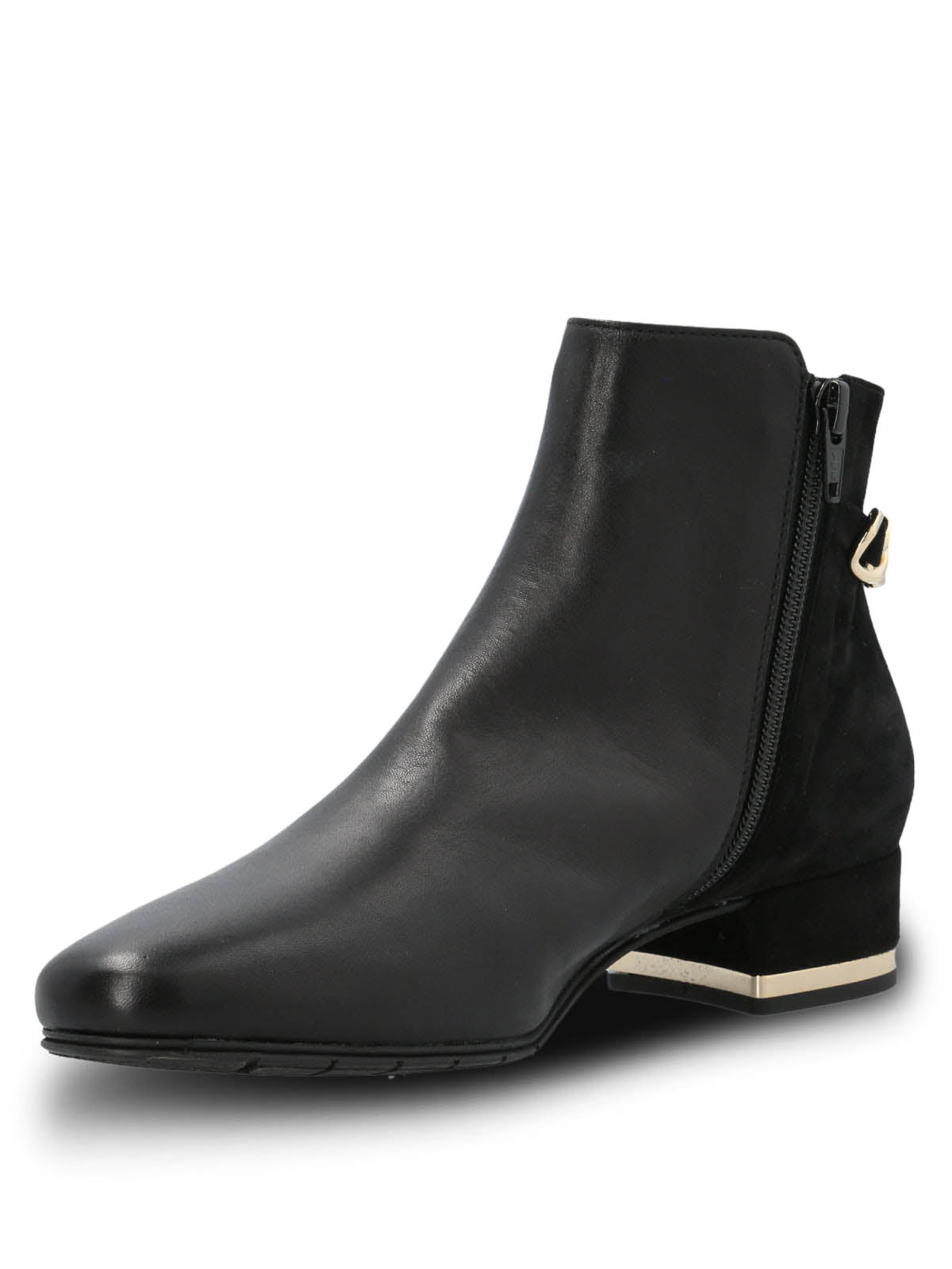 Botin Brunate Cuero Mujer Alesandra Negro Hush Puppies