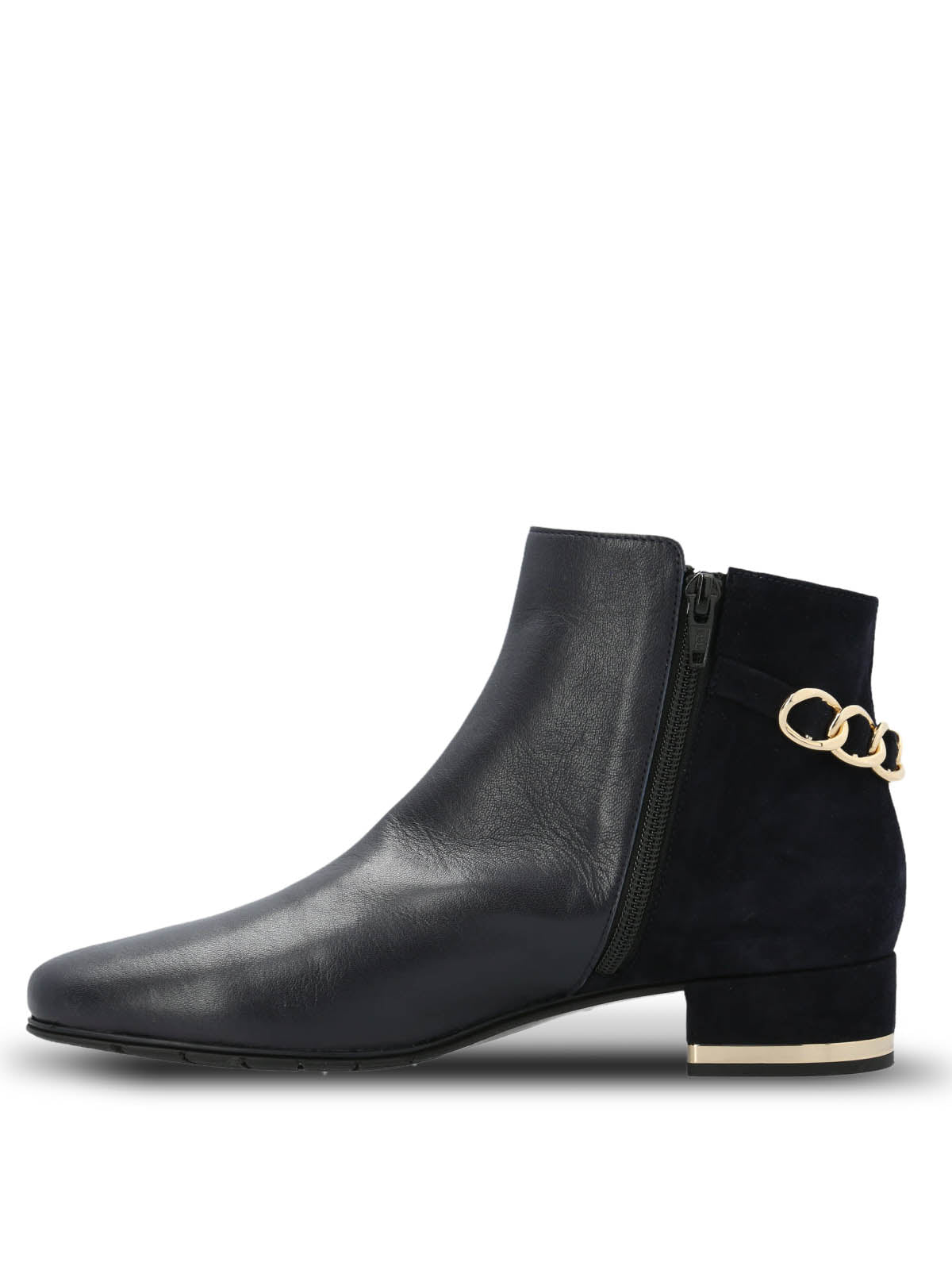 Botin Brunate Cuero Mujer Alesandra Azul Hush Puppies | Hush Puppies