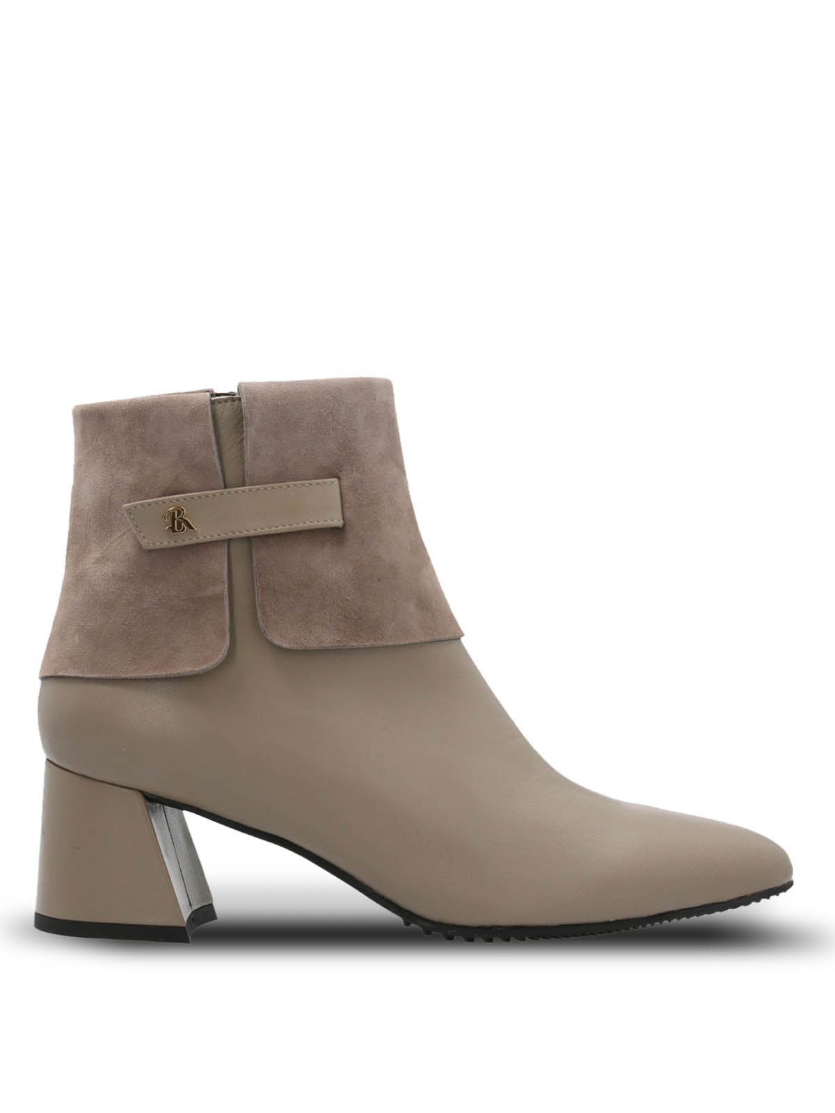 Botin Brunate Cuero Mujer Mattia Beige Hush Puppies