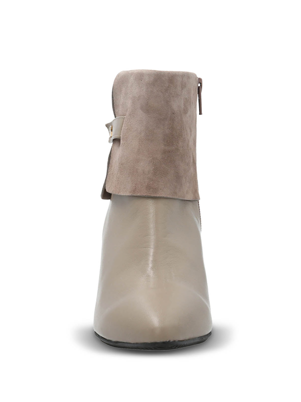 Botin Brunate Cuero Mujer Mattia Beige Hush Puppies