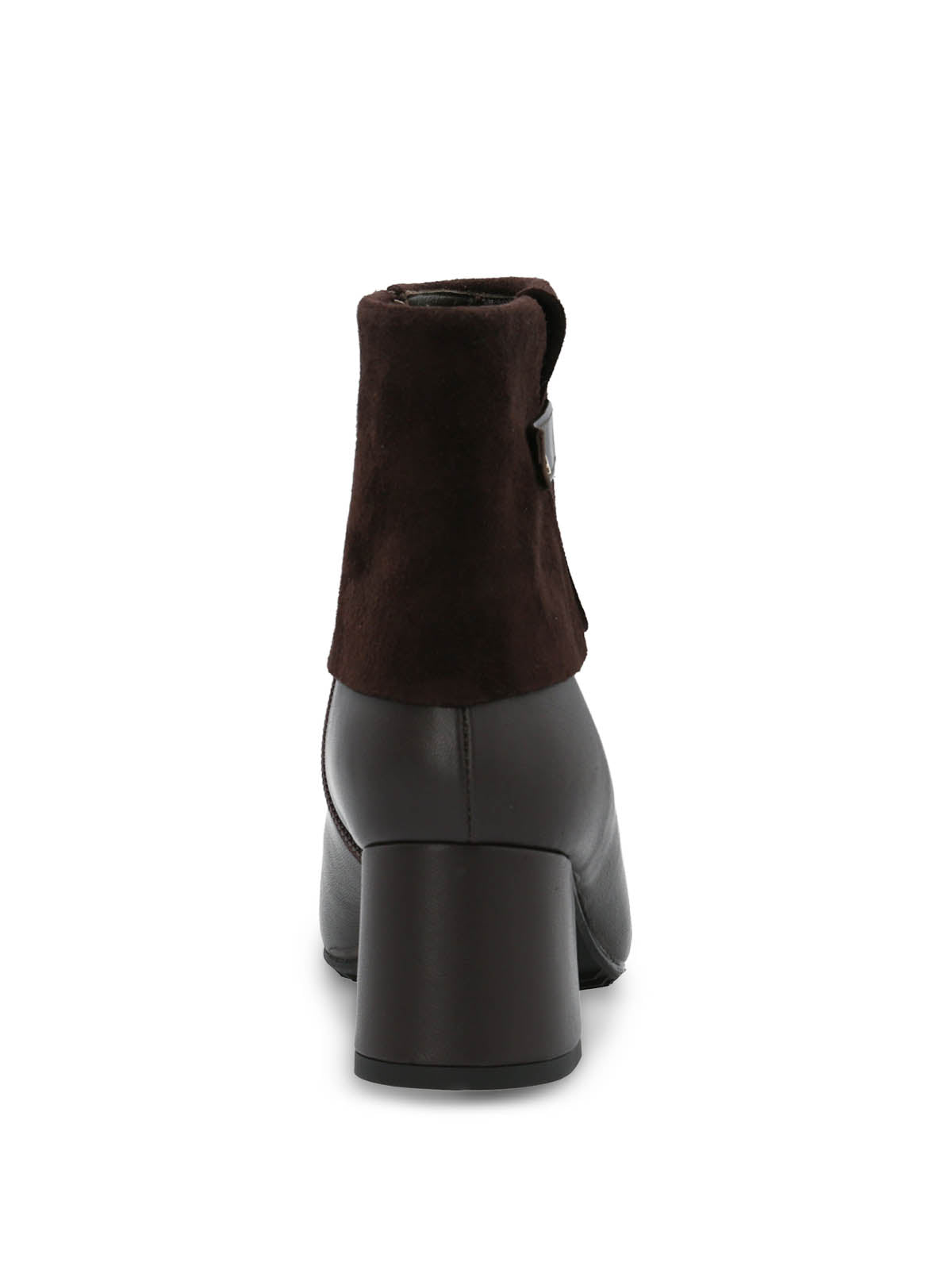 Botin Brunate Cuero Mujer Mattia Café Hush Puppies