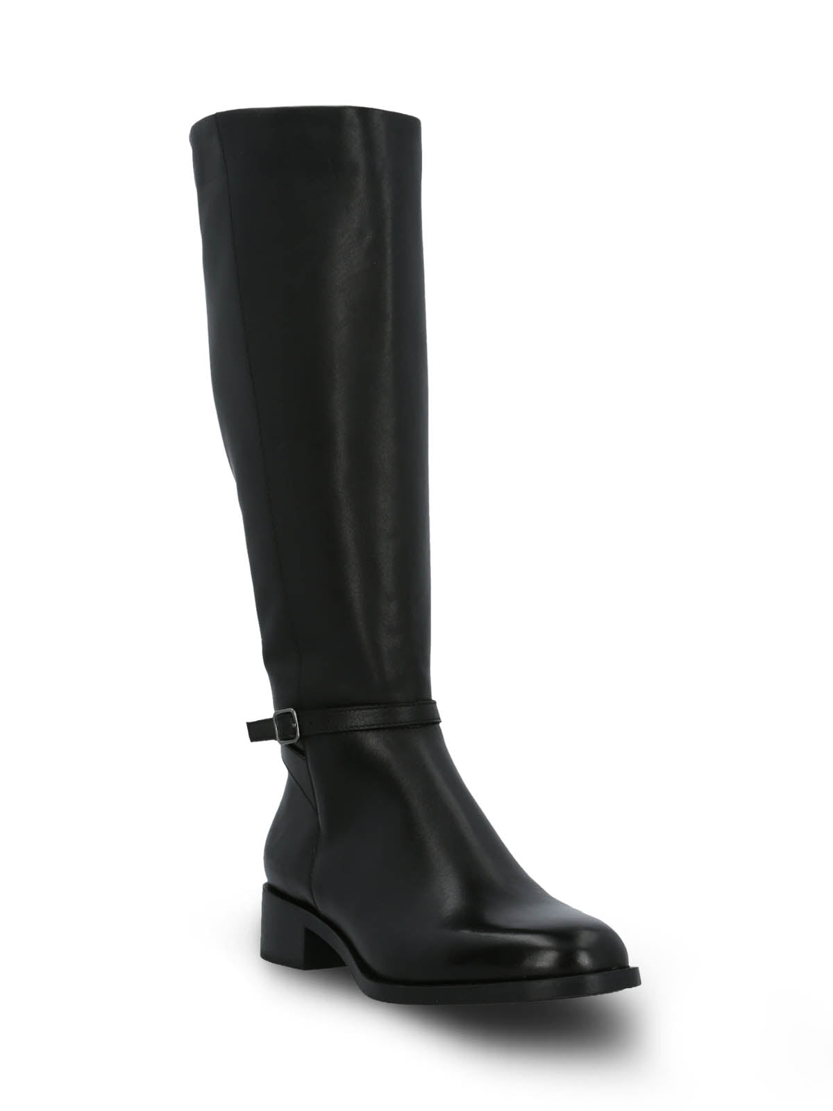 Bota Cuero Mujer Kyla Negra Hush Puppies