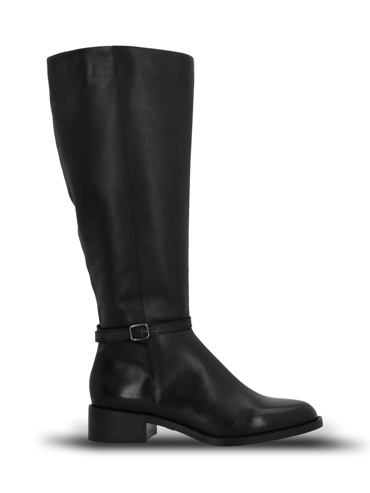 Bota Cuero Mujer Kyla Negra Hush Puppies