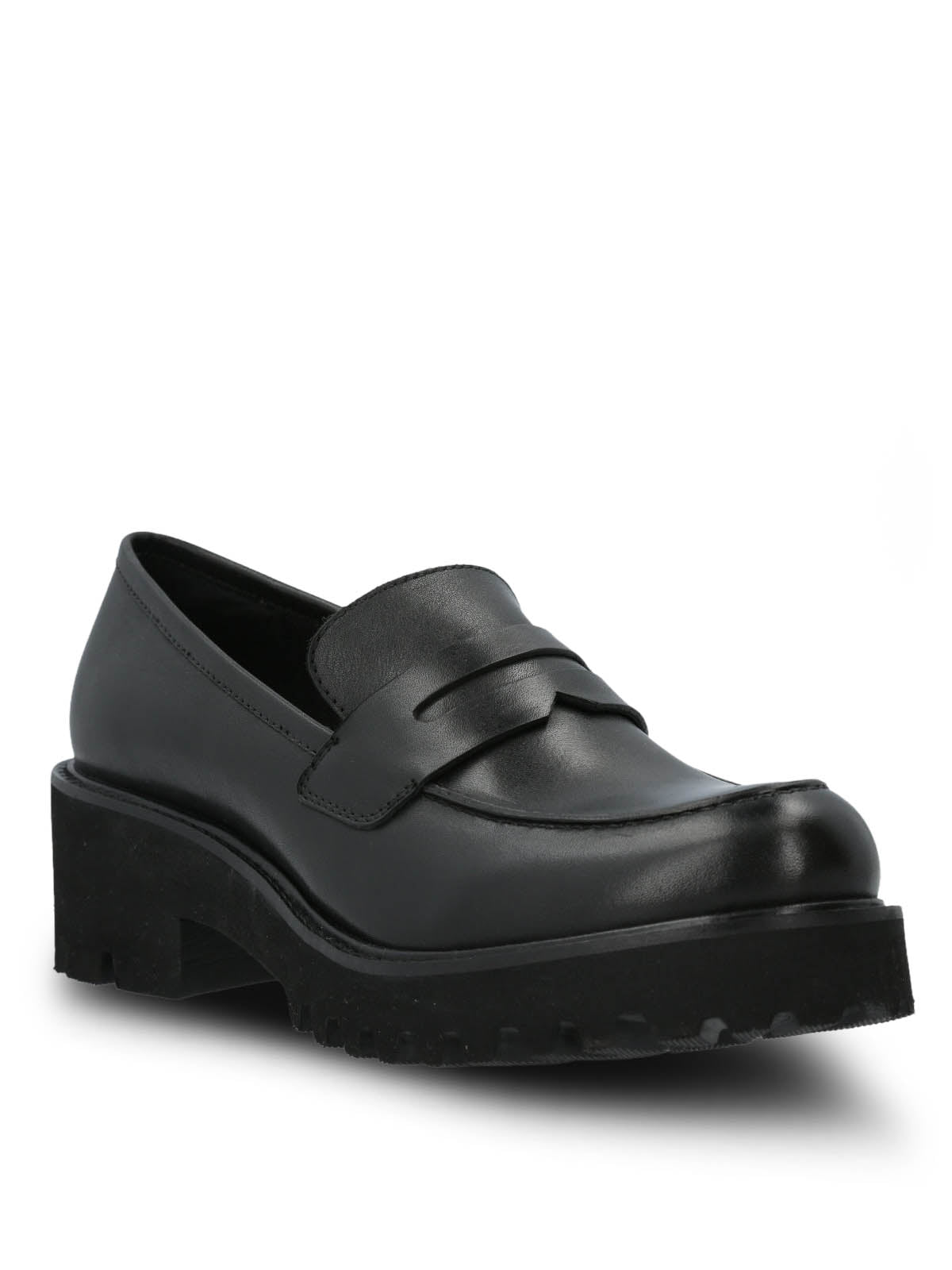 Mocasin Cuero Mujer Sophie Negro Hush Puppies