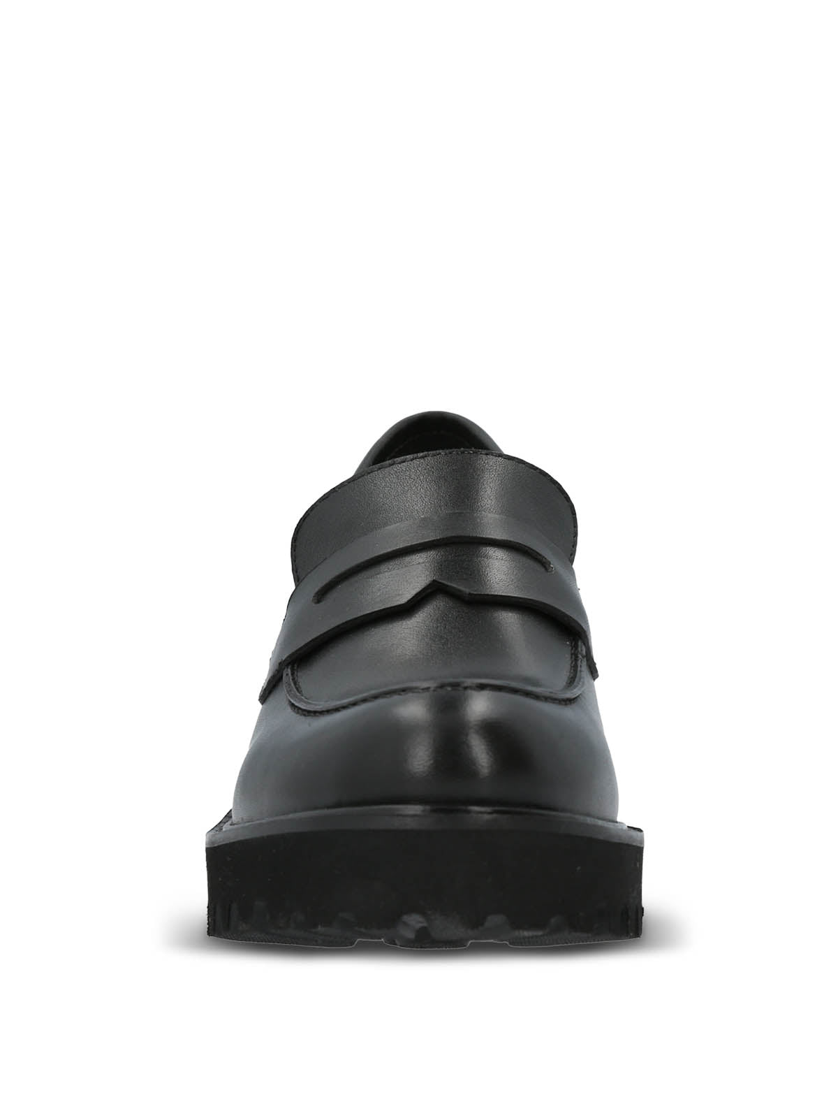 Mocasin Cuero Mujer Sophie Negro Hush Puppies