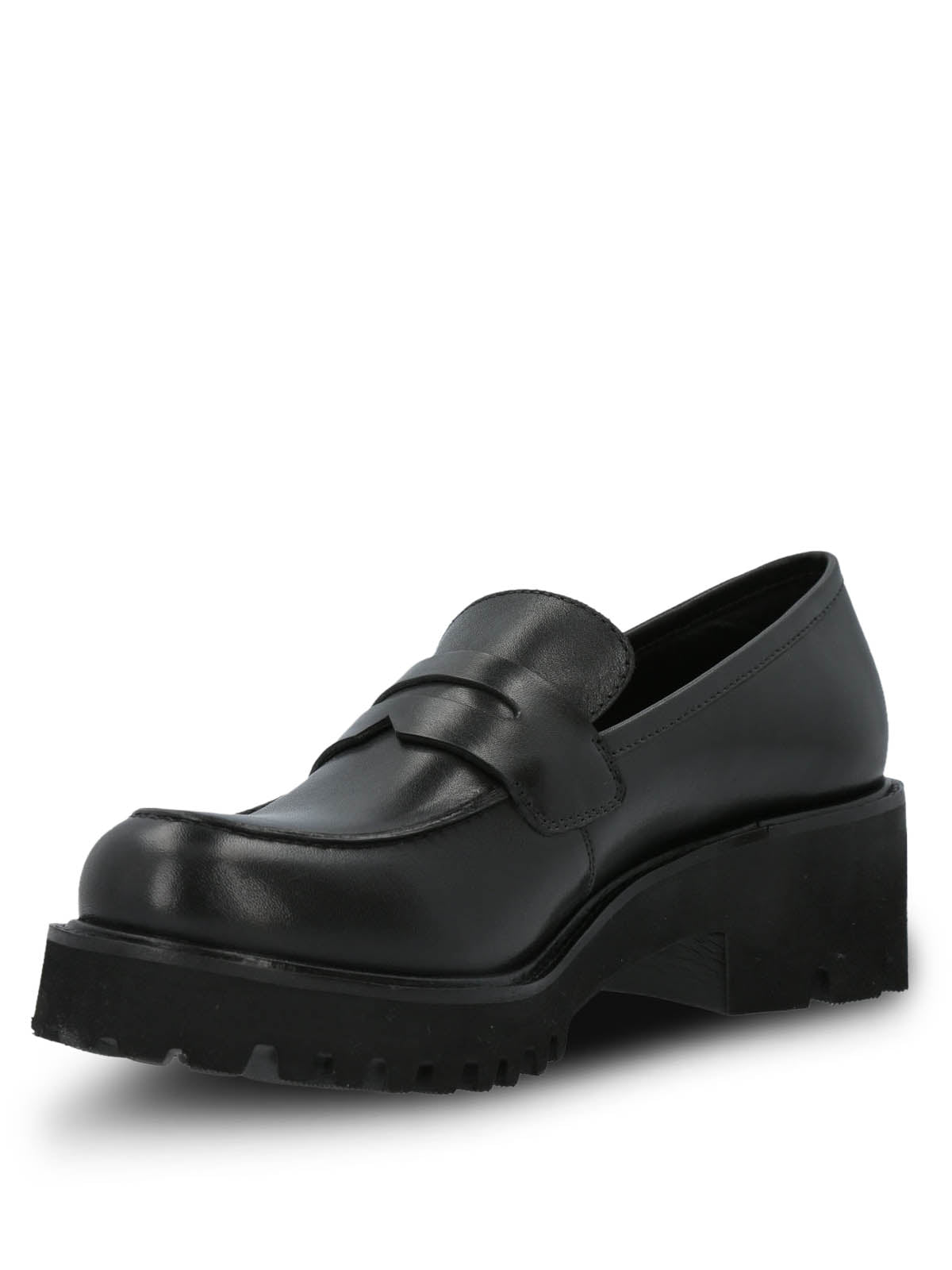 Mocasin Cuero Mujer Sophie Negro Hush Puppies
