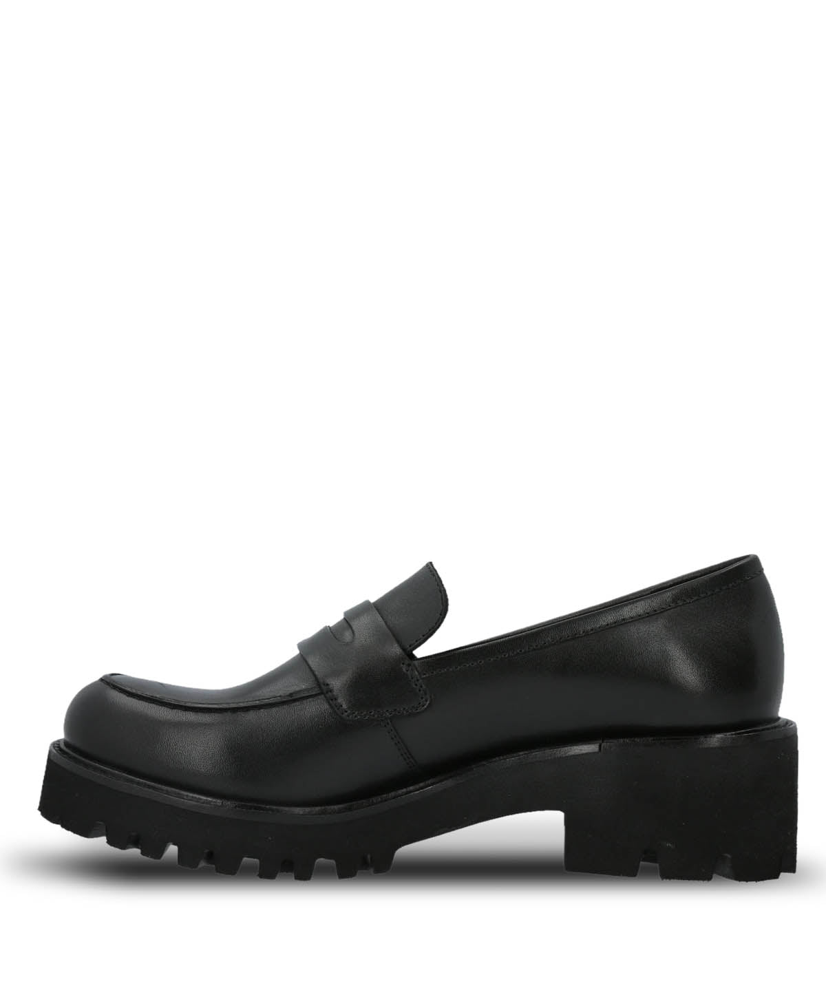 Mocasin Cuero Mujer Sophie Negro Hush Puppies