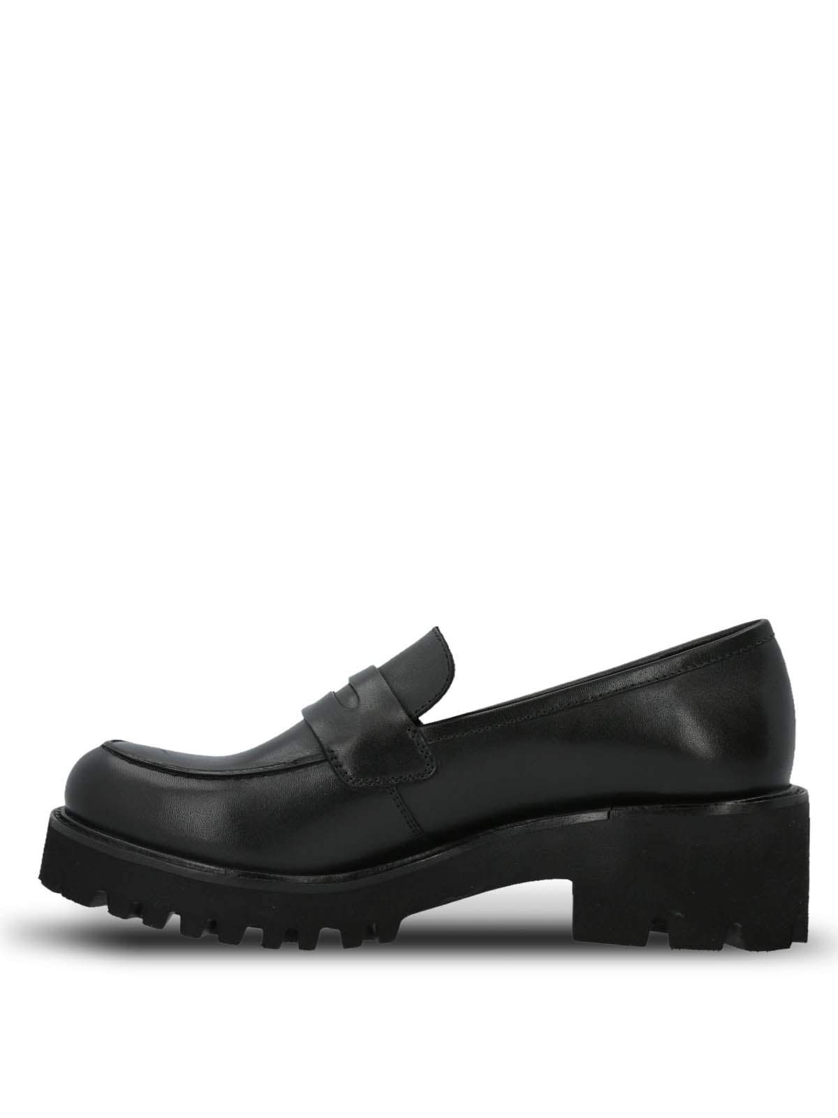 Mocasin Cuero Mujer Sophie Negro Hush Puppies