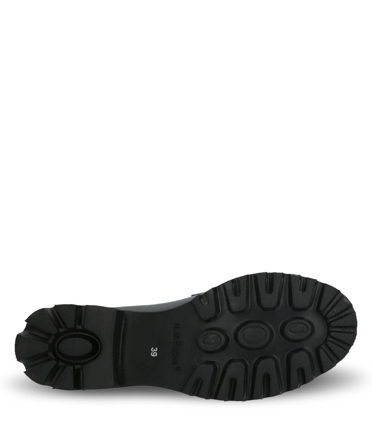 Mocasin Cuero Mujer Sophie Negro Hush Puppies