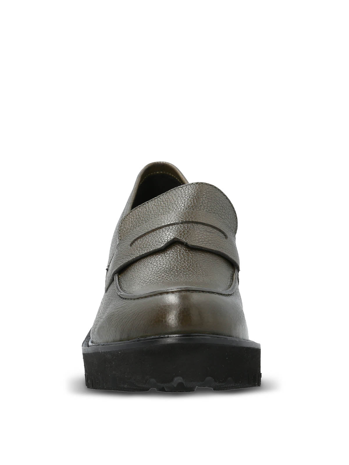 Mocasin Cuero Mujer Sophie Verde Hush Puppies | Hush Puppies