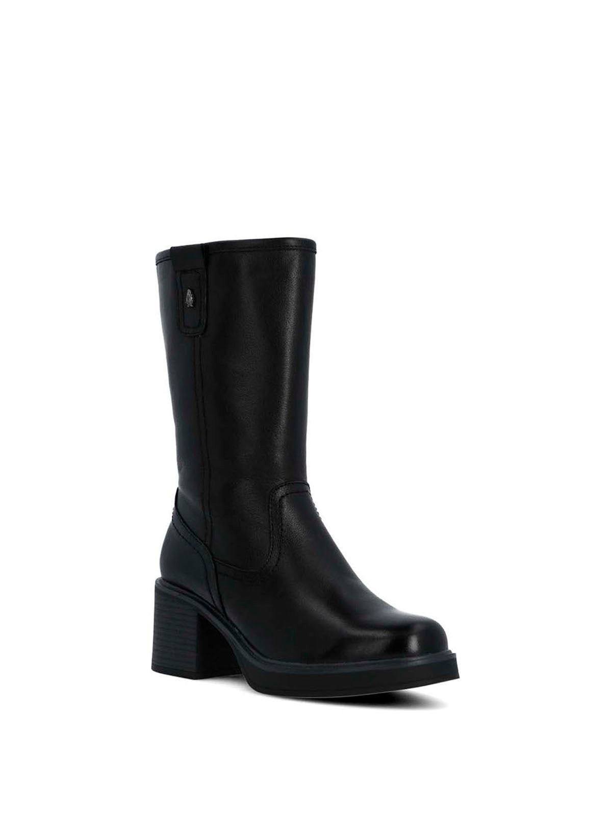 Bota Cuero Mujer Estella Negra