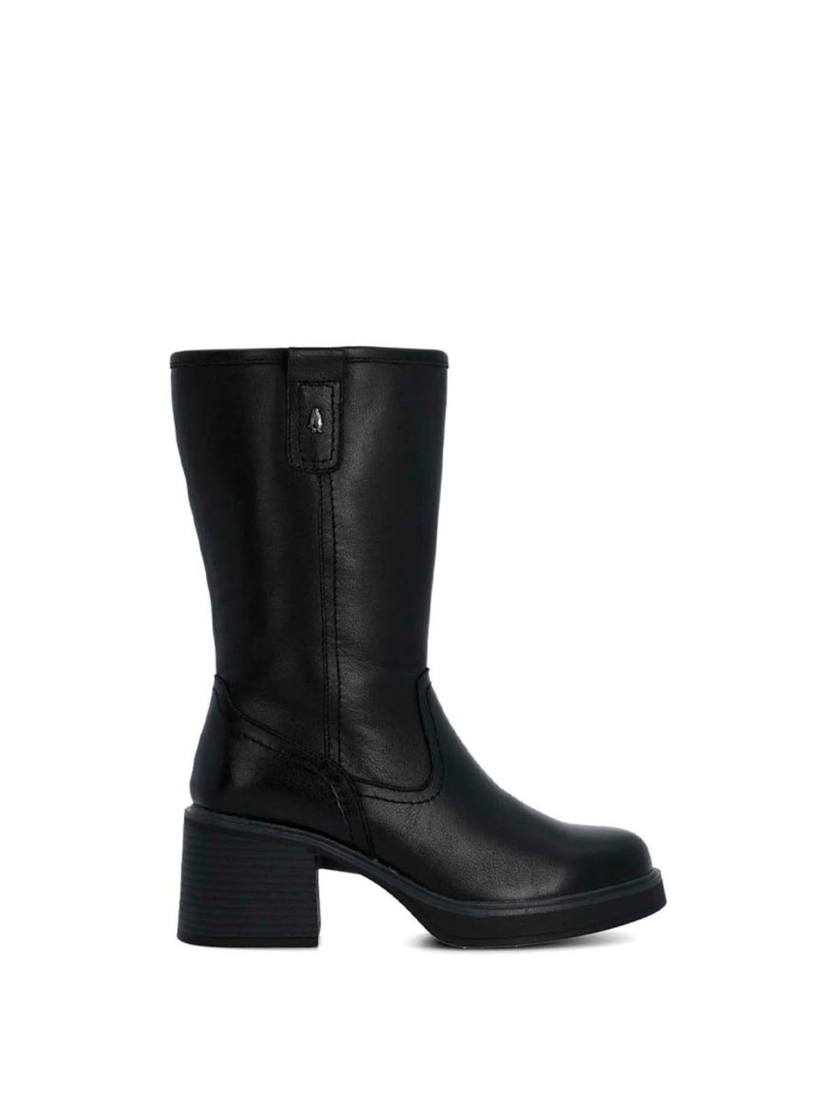 Bota Cuero Mujer Estella Negra