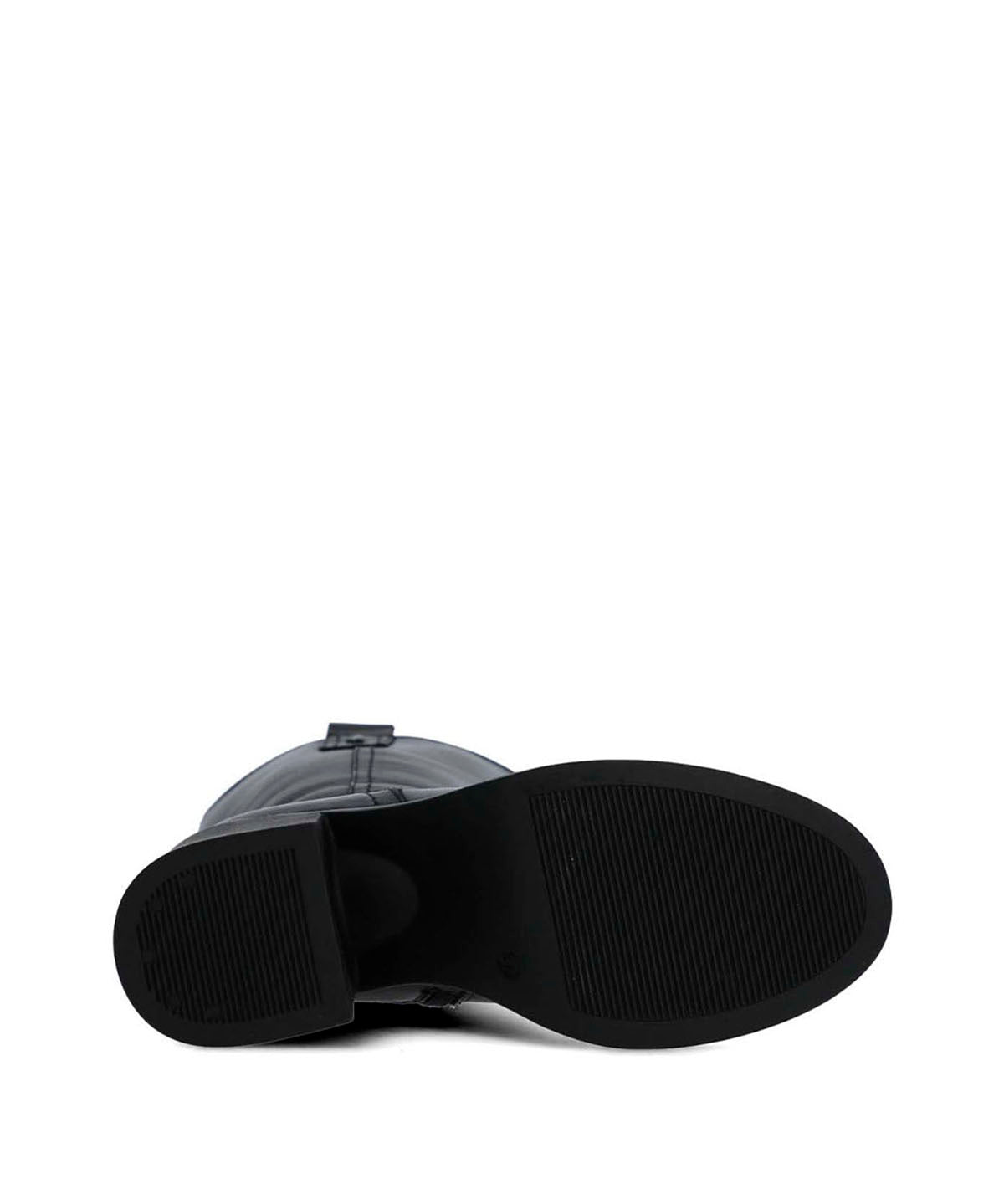 Bota Cuero Mujer Estella Negra