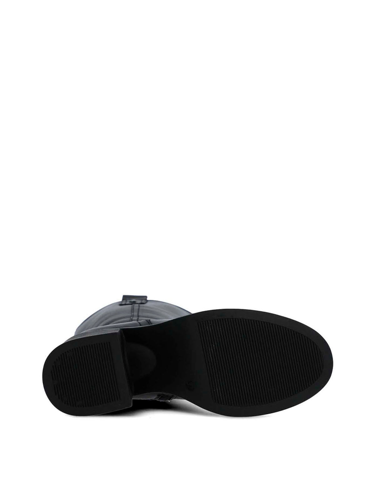 Bota Cuero Mujer Estella Negra