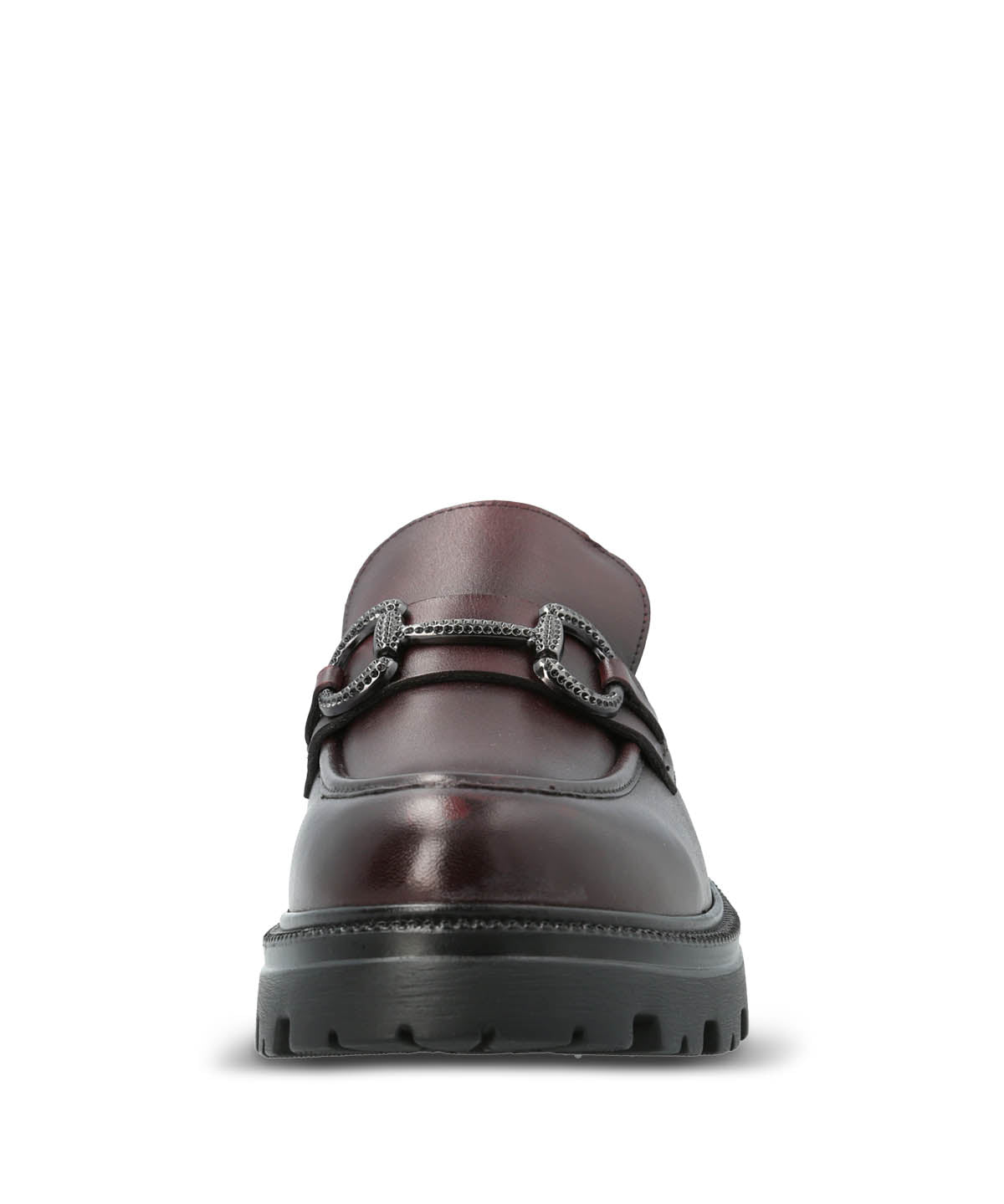 Mocasin Cuero Mujer Blake Rojo Hush Puppies
