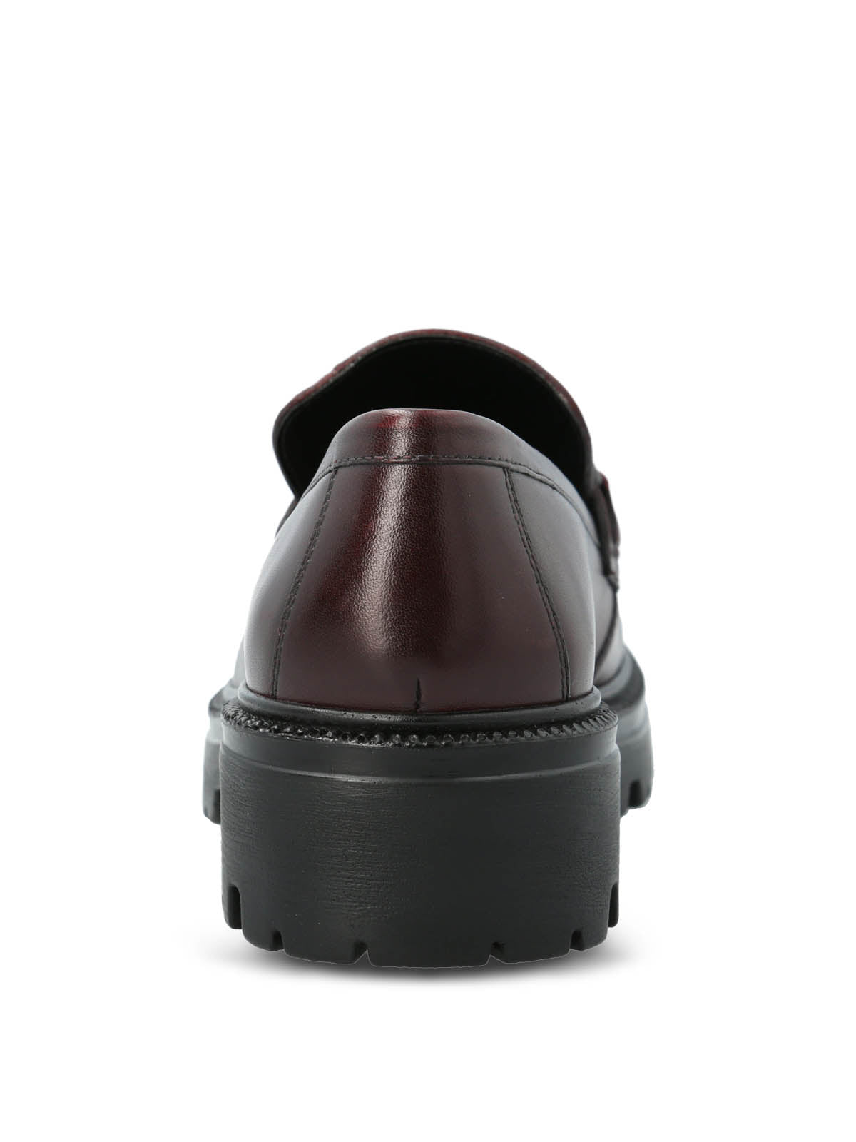 Mocasin Cuero Mujer Blake Rojo Hush Puppies