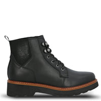 Botin Cuero Didi Negro Hush Puppies | Hush Puppies