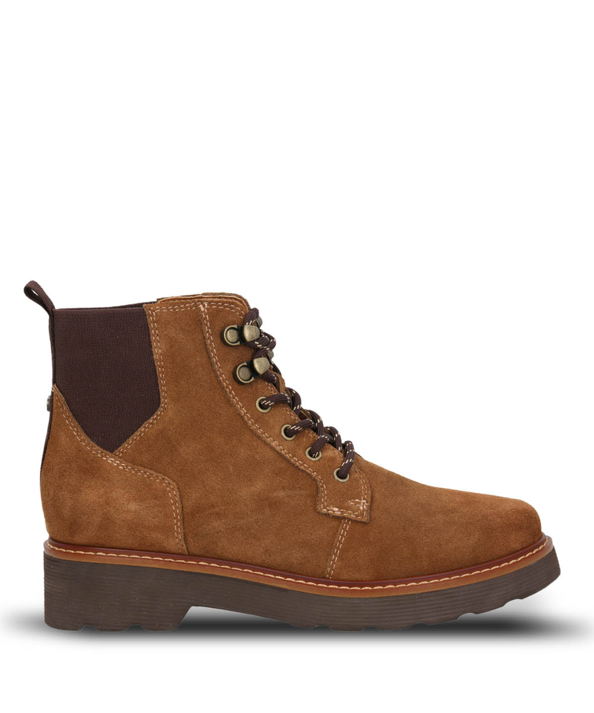 Botin Cuero Didi Café Hush Puppies