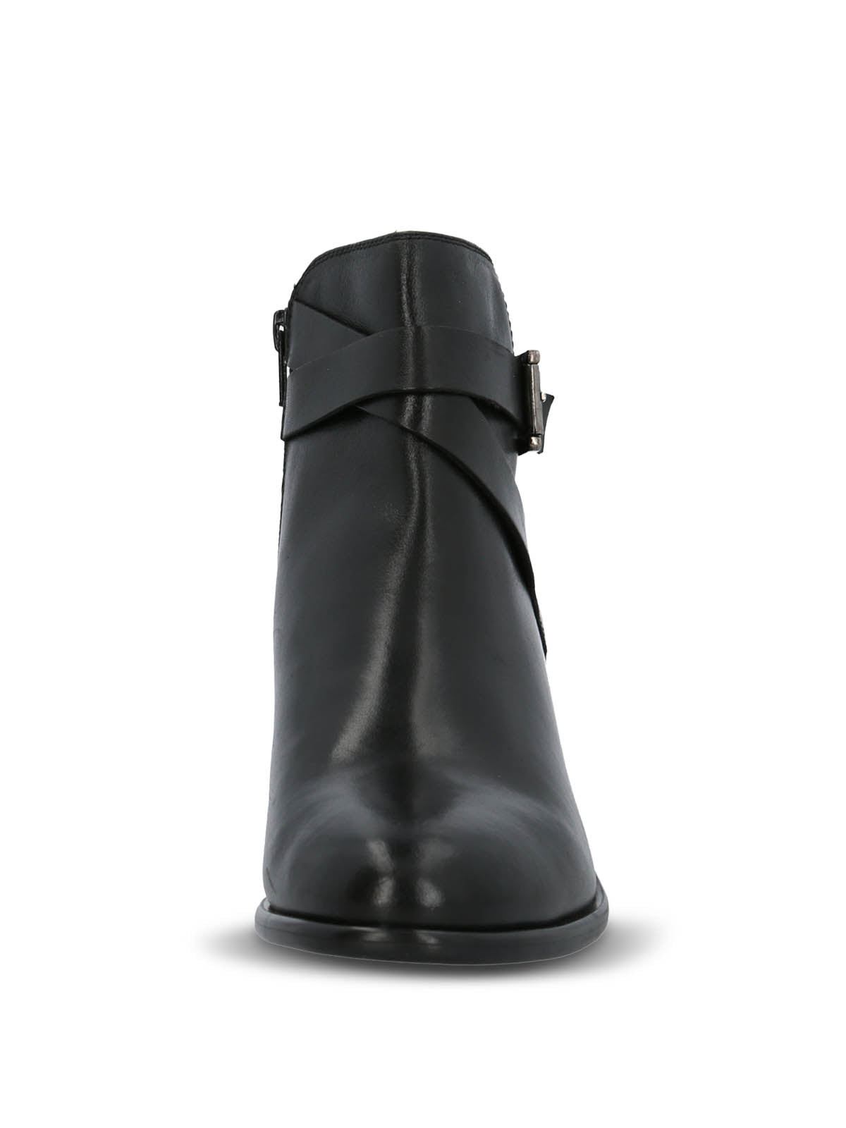 Botin Cuero Mujer Amanda Negro Hush Puppies