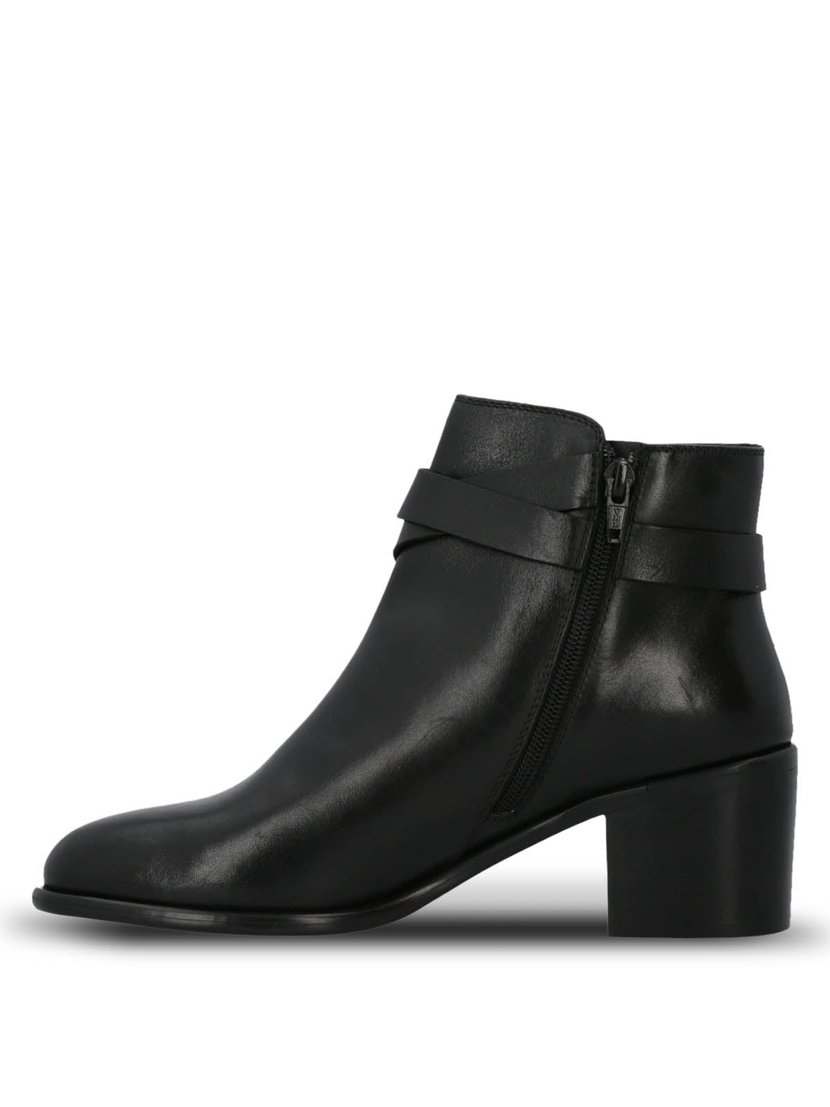 Botin Cuero Mujer Amanda Negro Hush Puppies