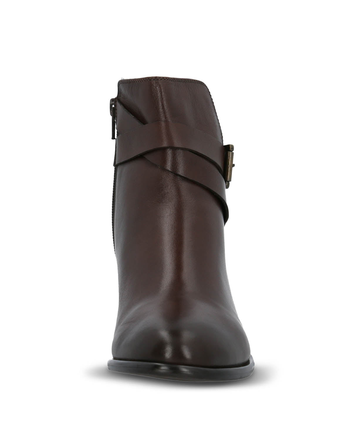 Botin Cuero Mujer Amanda Café Hush Puppies