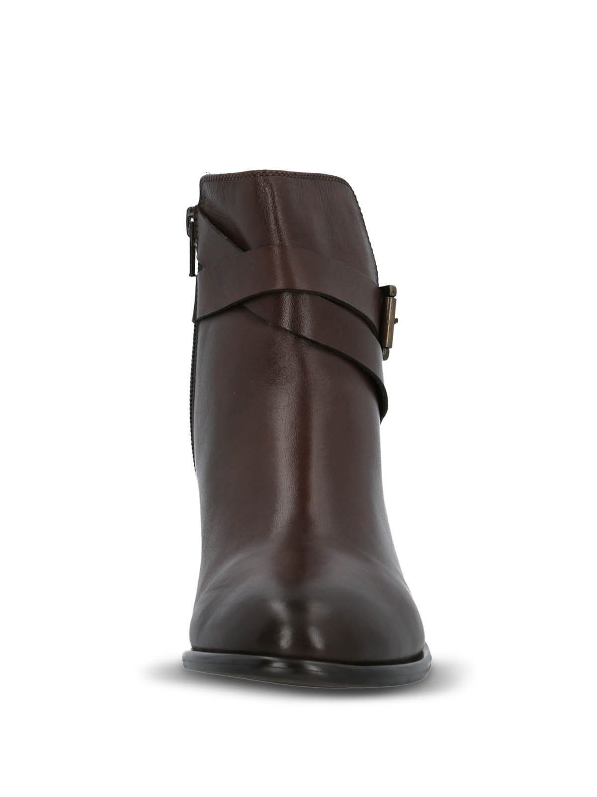 Botin Cuero Mujer Amanda Café Hush Puppies