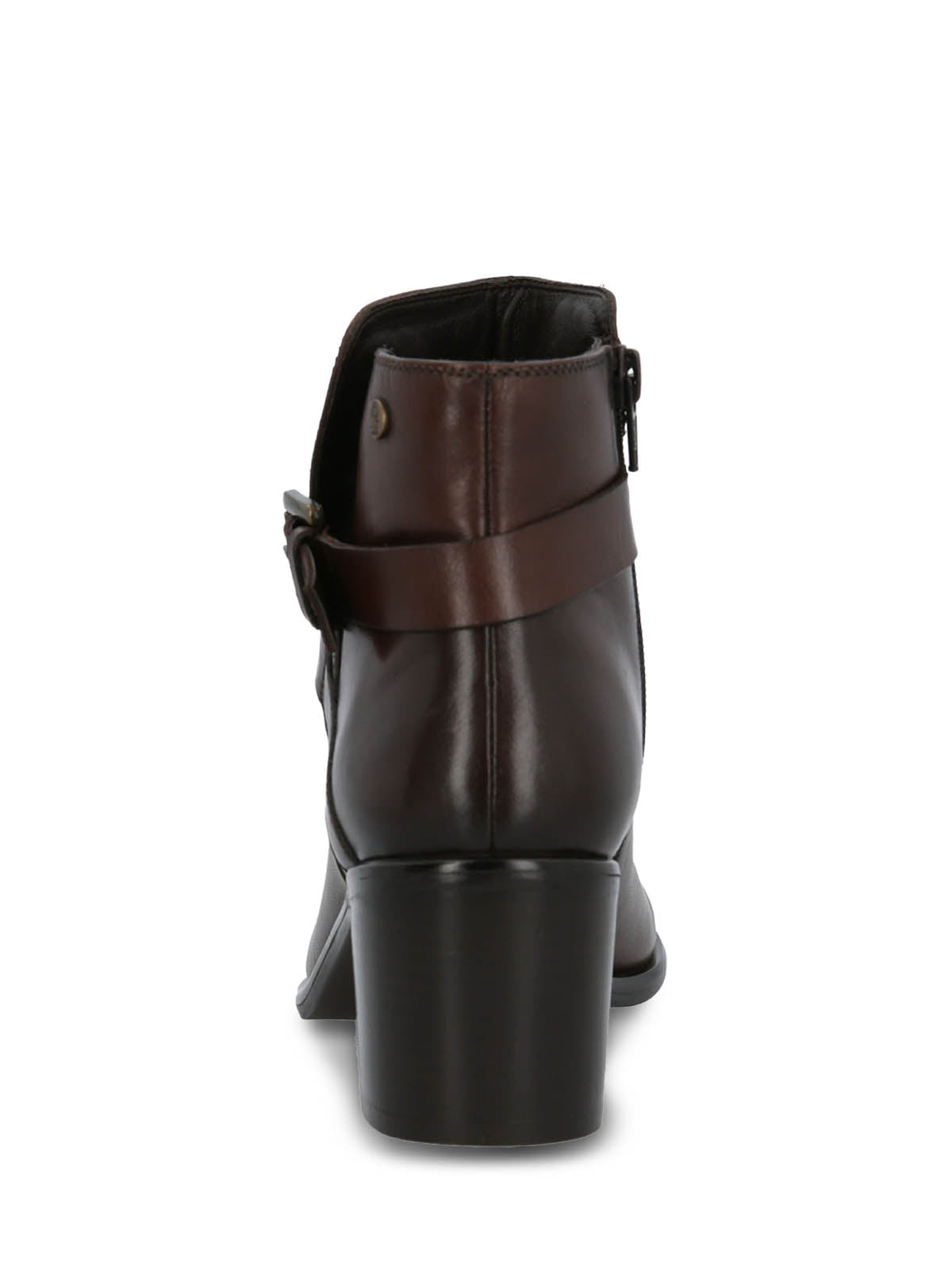 Botin Cuero Mujer Amanda Café Hush Puppies