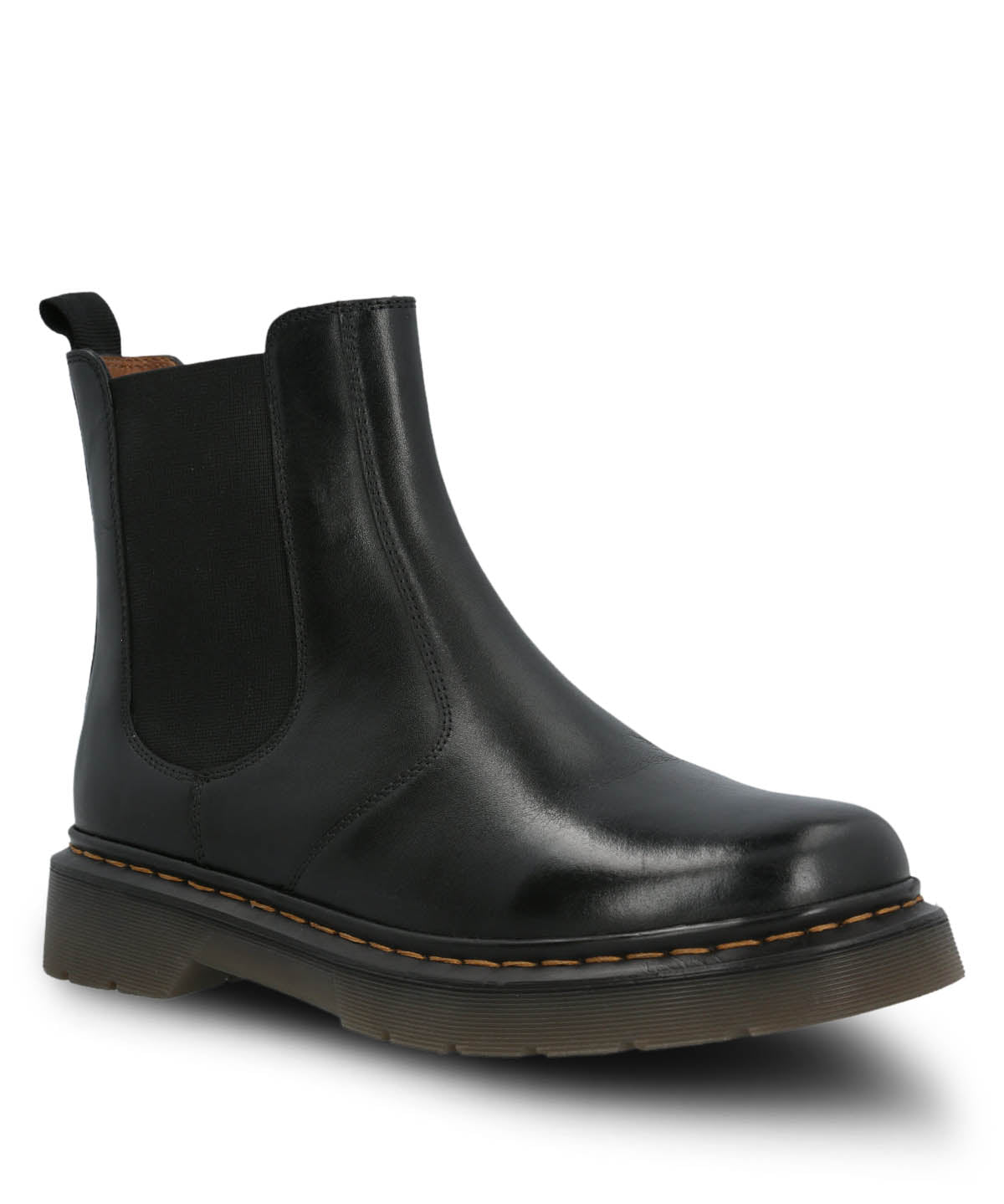 Botin Cuero Mujer Mart Negro Hush Puppies | Hush Puppies