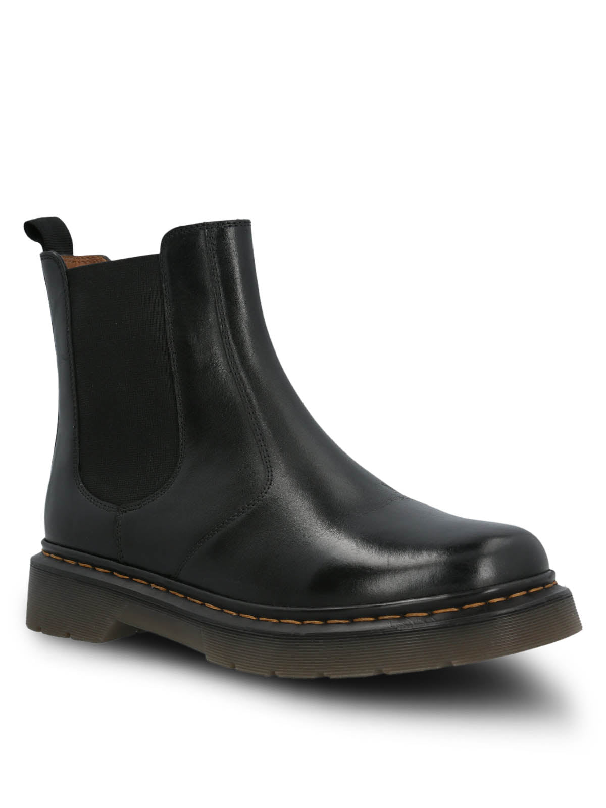 Botin Cuero Mujer Mart Negro Hush Puppies | Hush Puppies