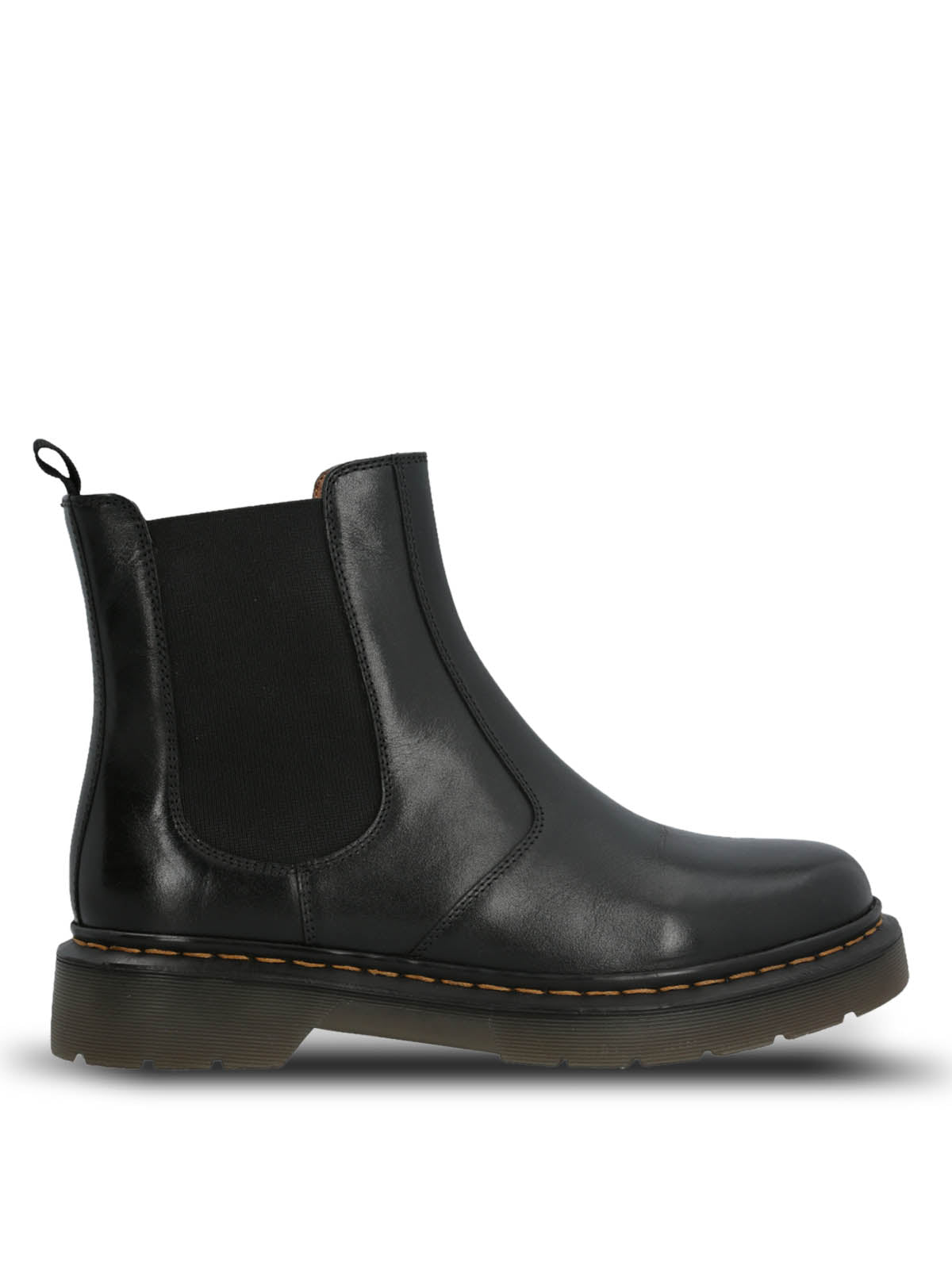 Botin Cuero Mujer Mart Negro Hush Puppies | Hush Puppies